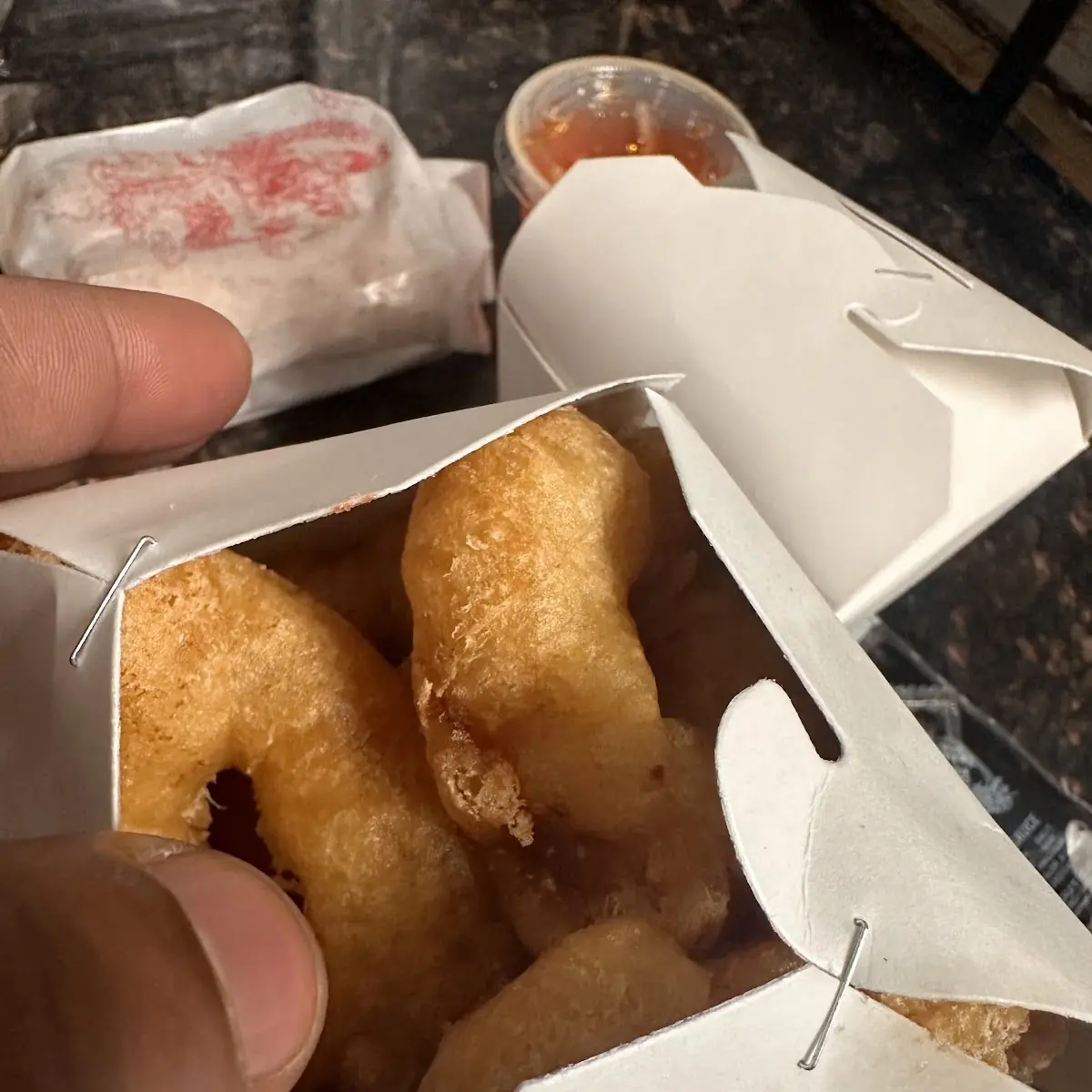 Fried Shrimp Rings