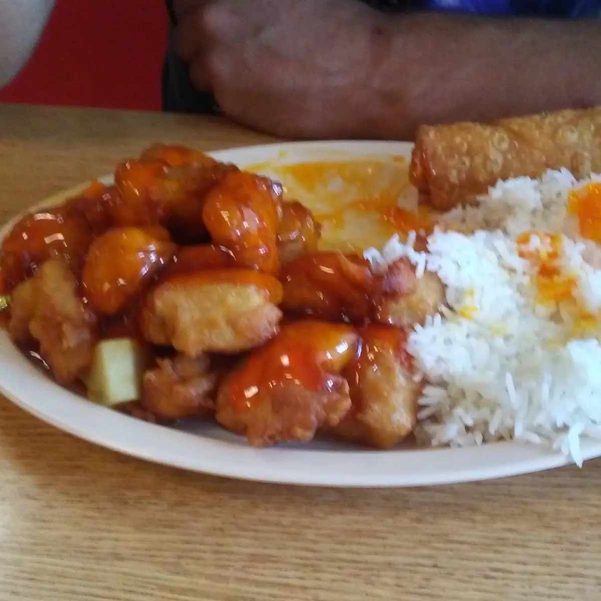Sweet and Sour Chicken Dinner