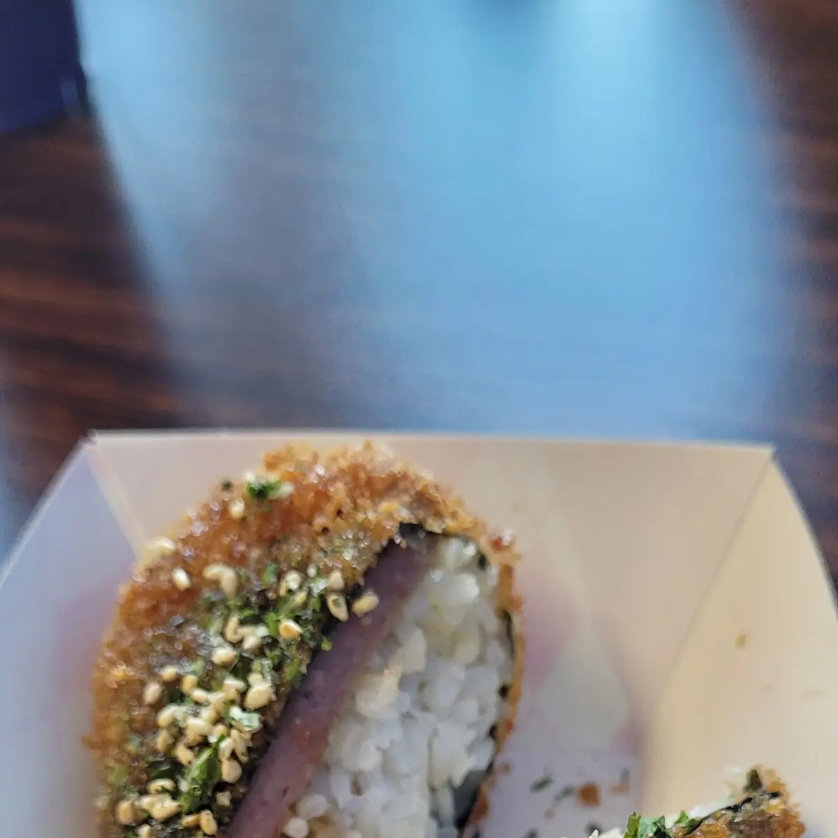 Fried Spam Musubi