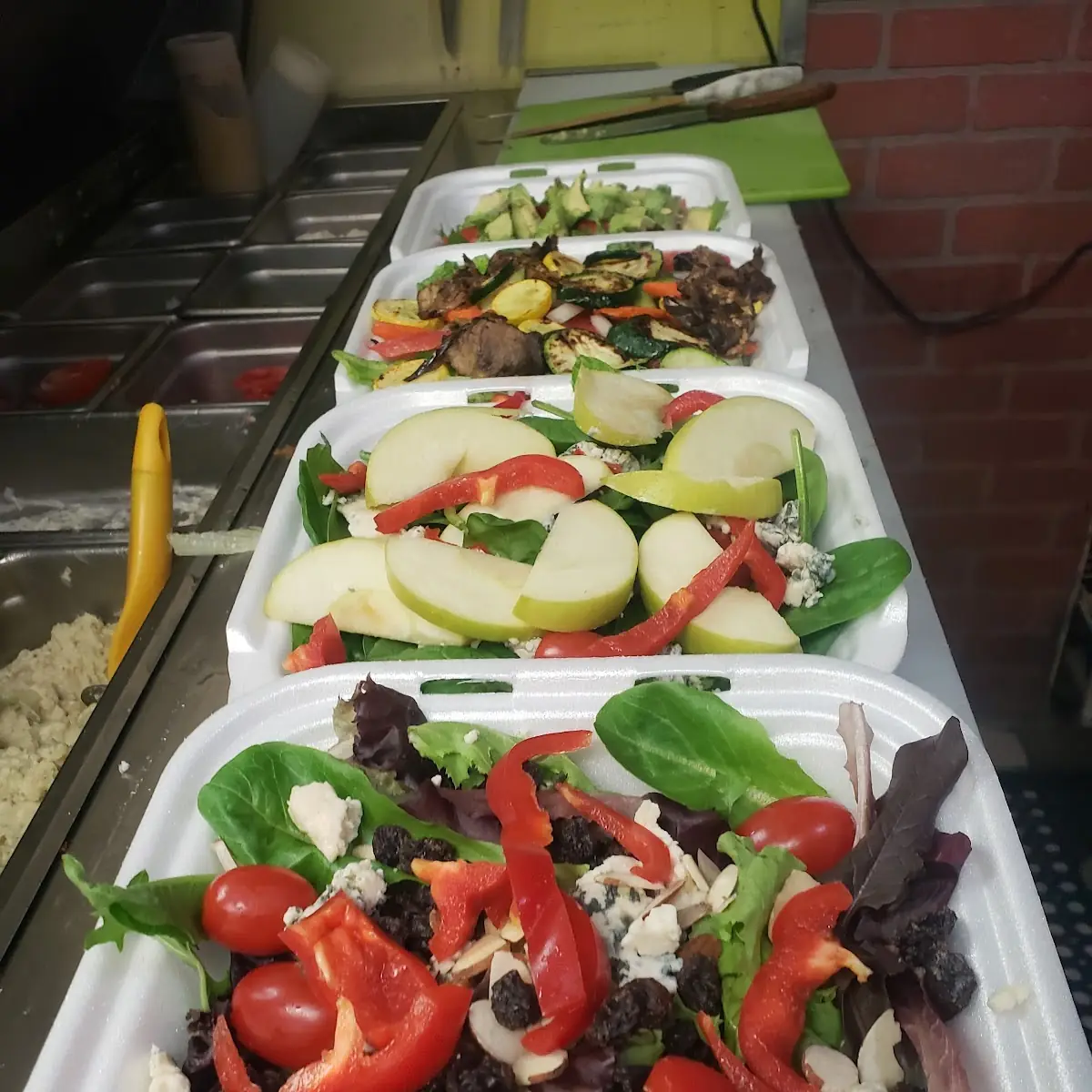 Cb1. Small Greek Salad & Spanakopita
