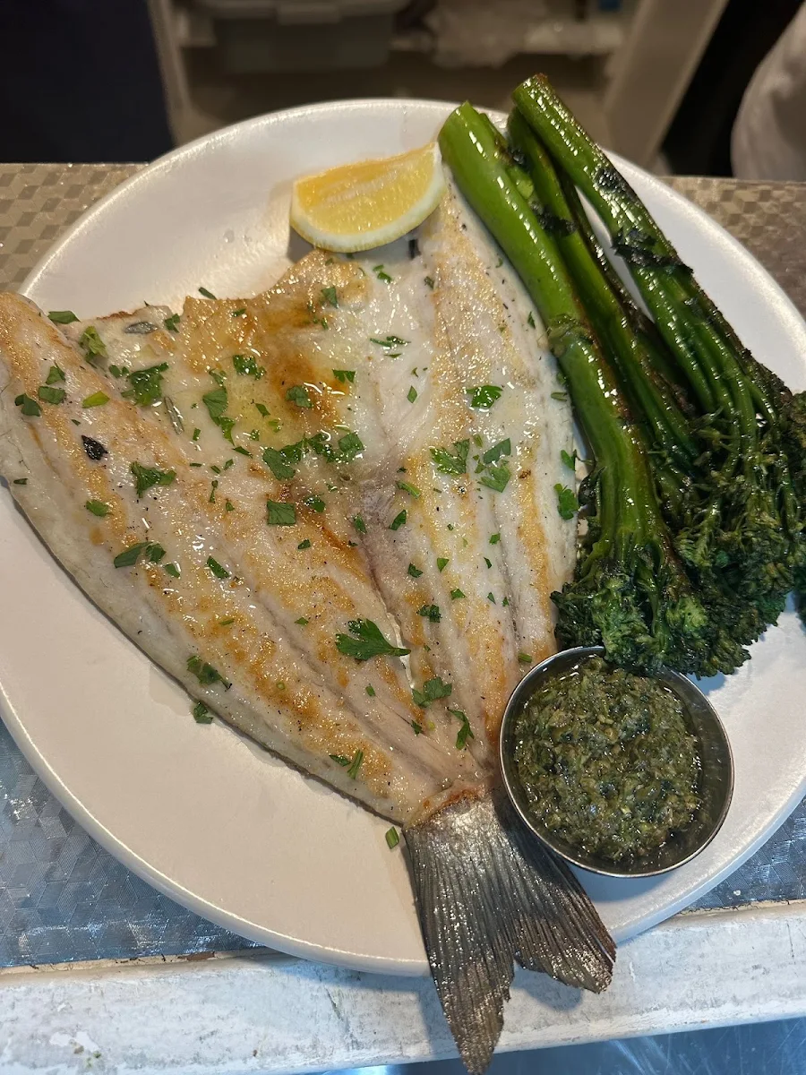Pan-Seared Branzino