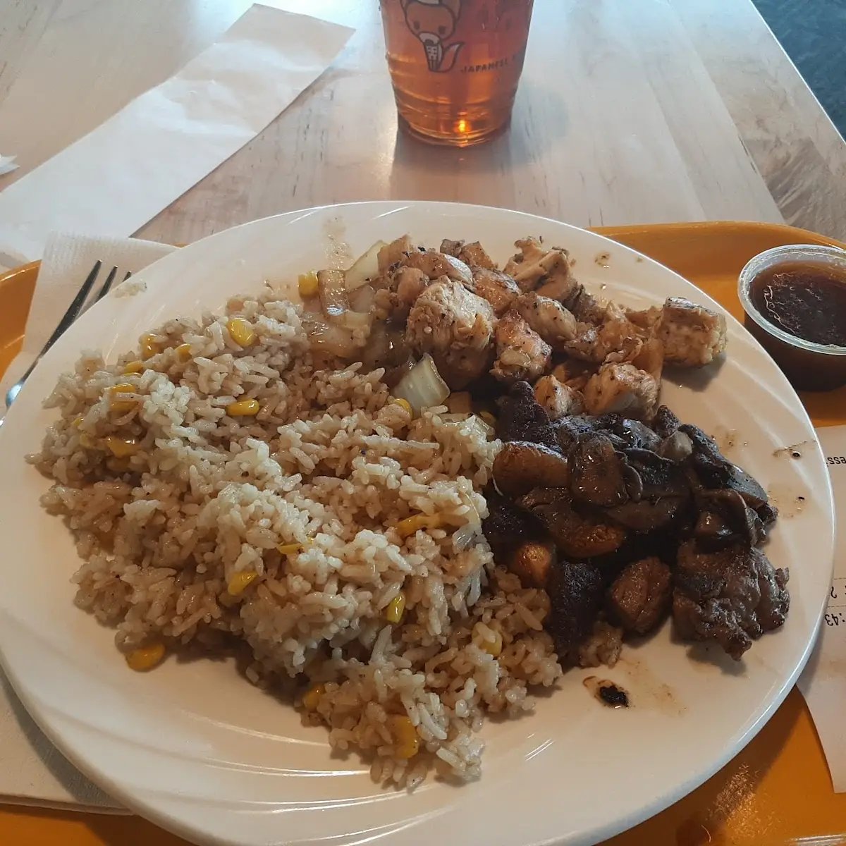 Hibachi Steak and Chicken Combo