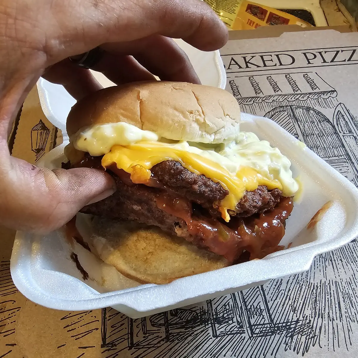 Double Shermantor Burger