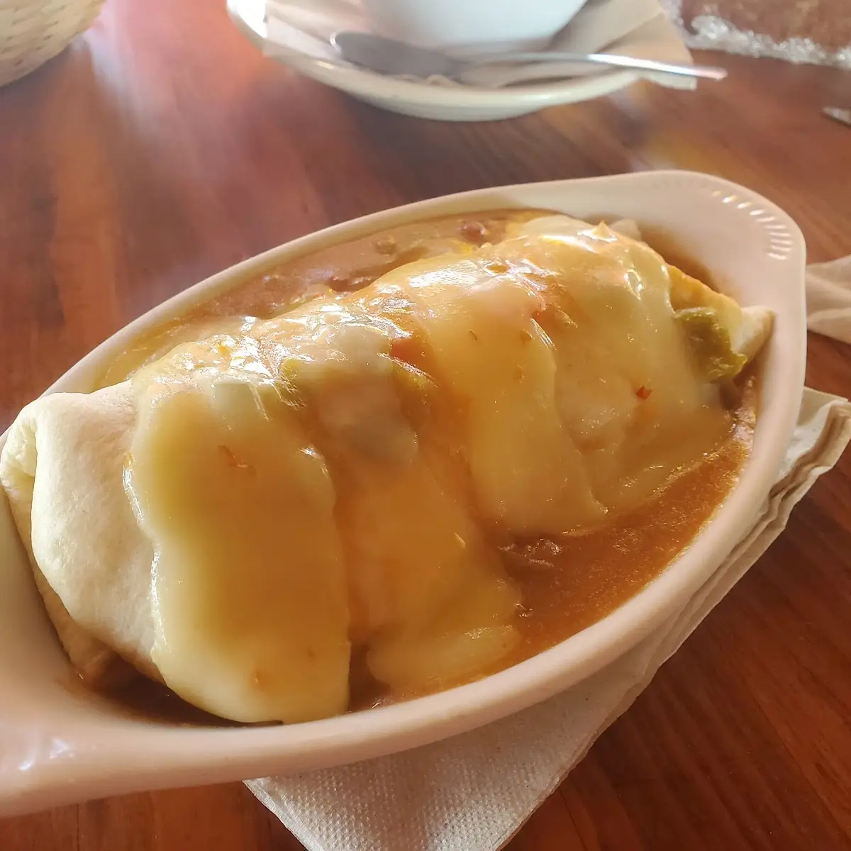 Smothered Breakfast Burrito