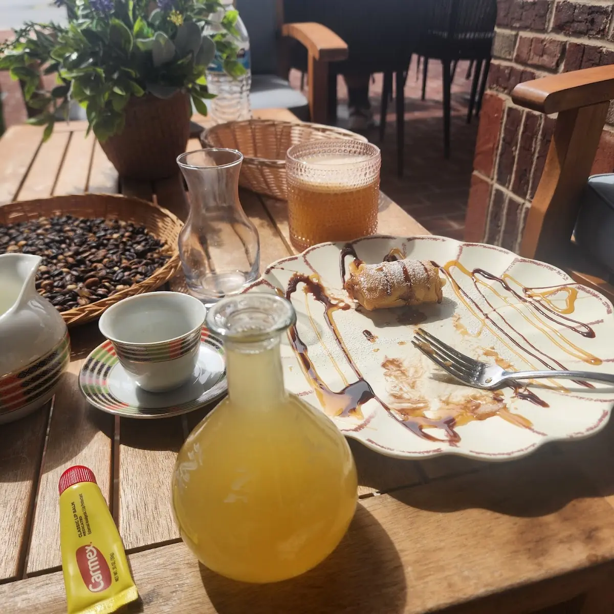 Desert and Home Made Honey Wine