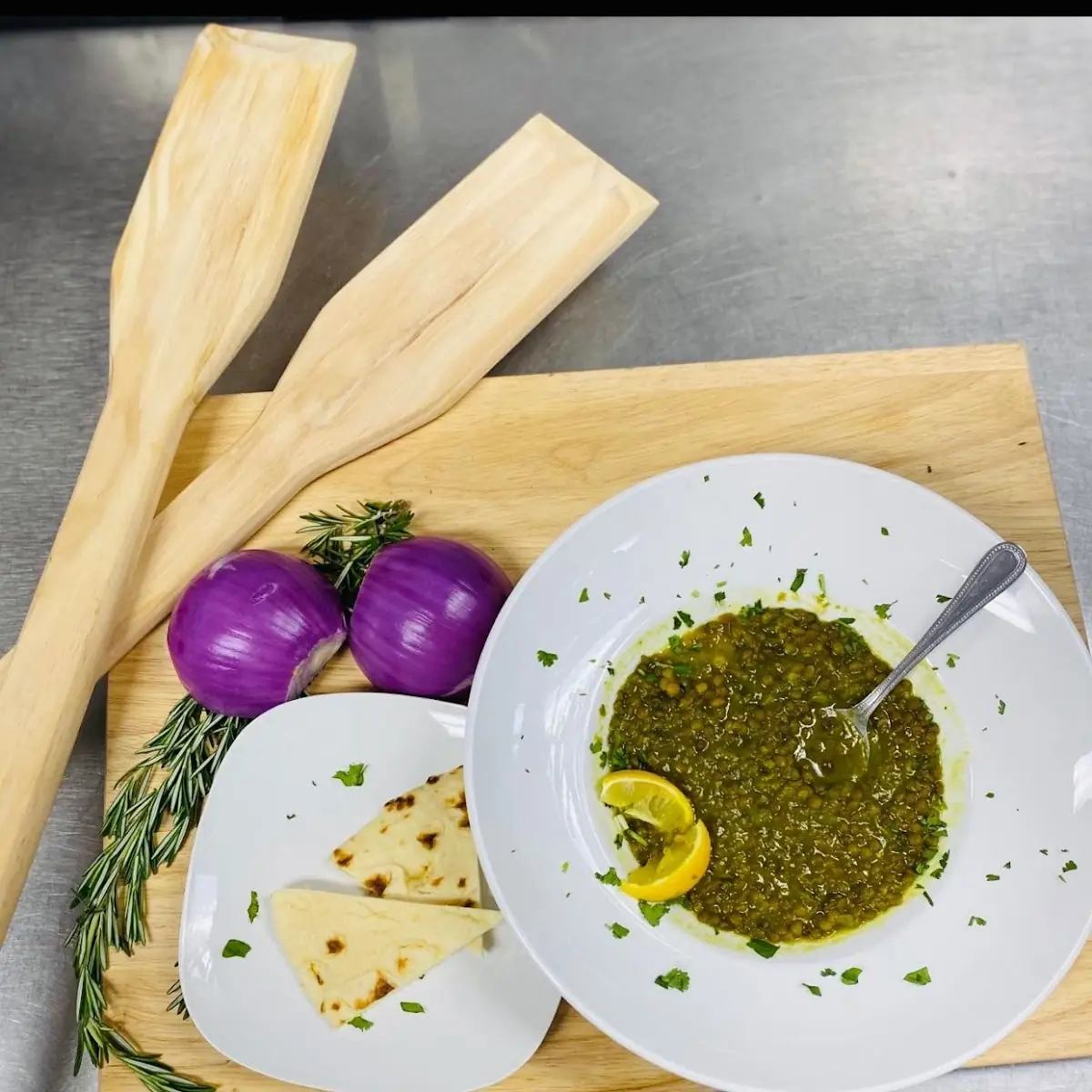 Green Lentil Soup