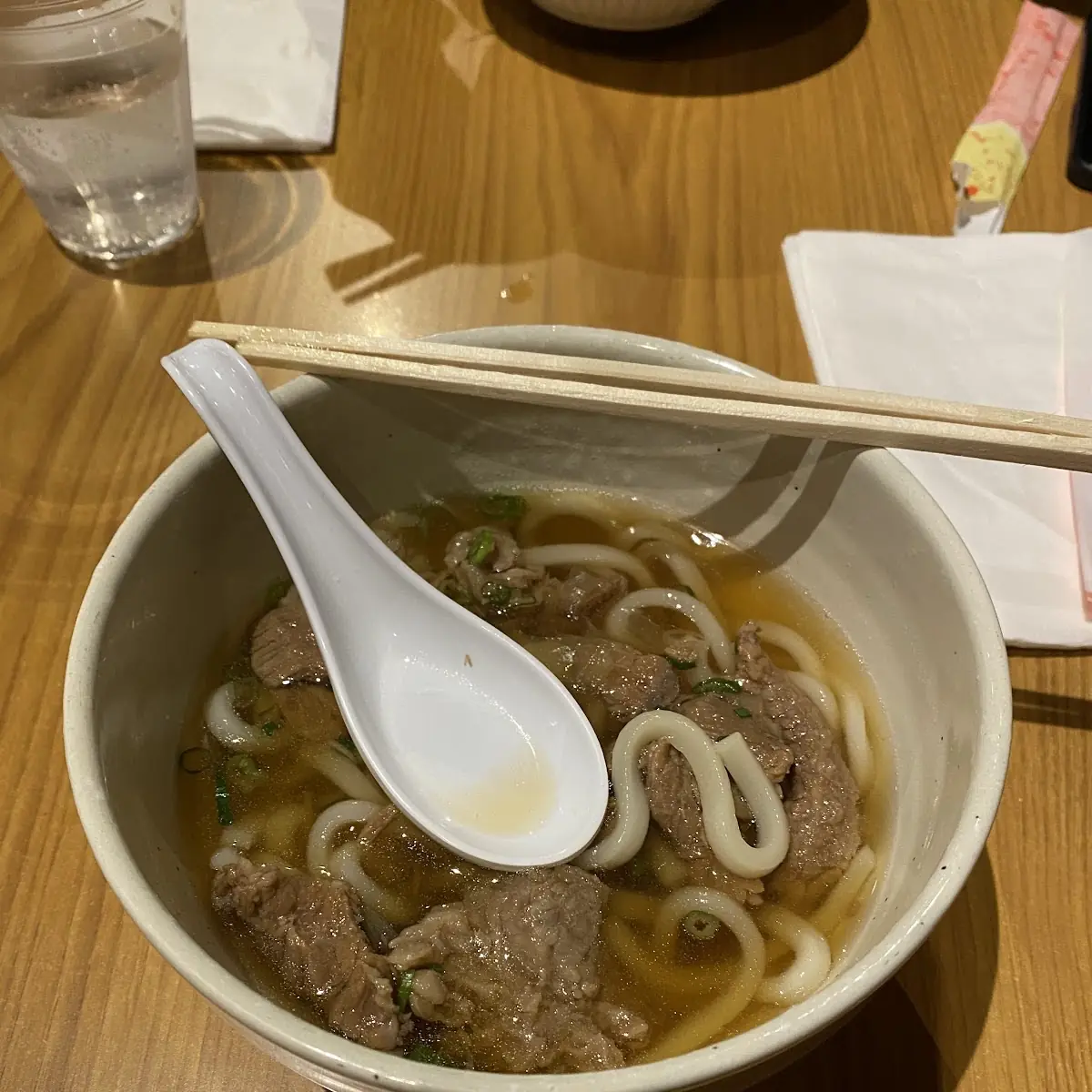 Beef Udon Noodle Soup