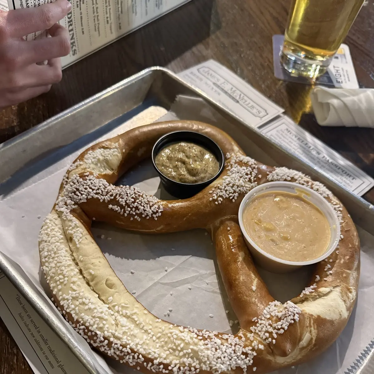 Giant Soft Pretzel
