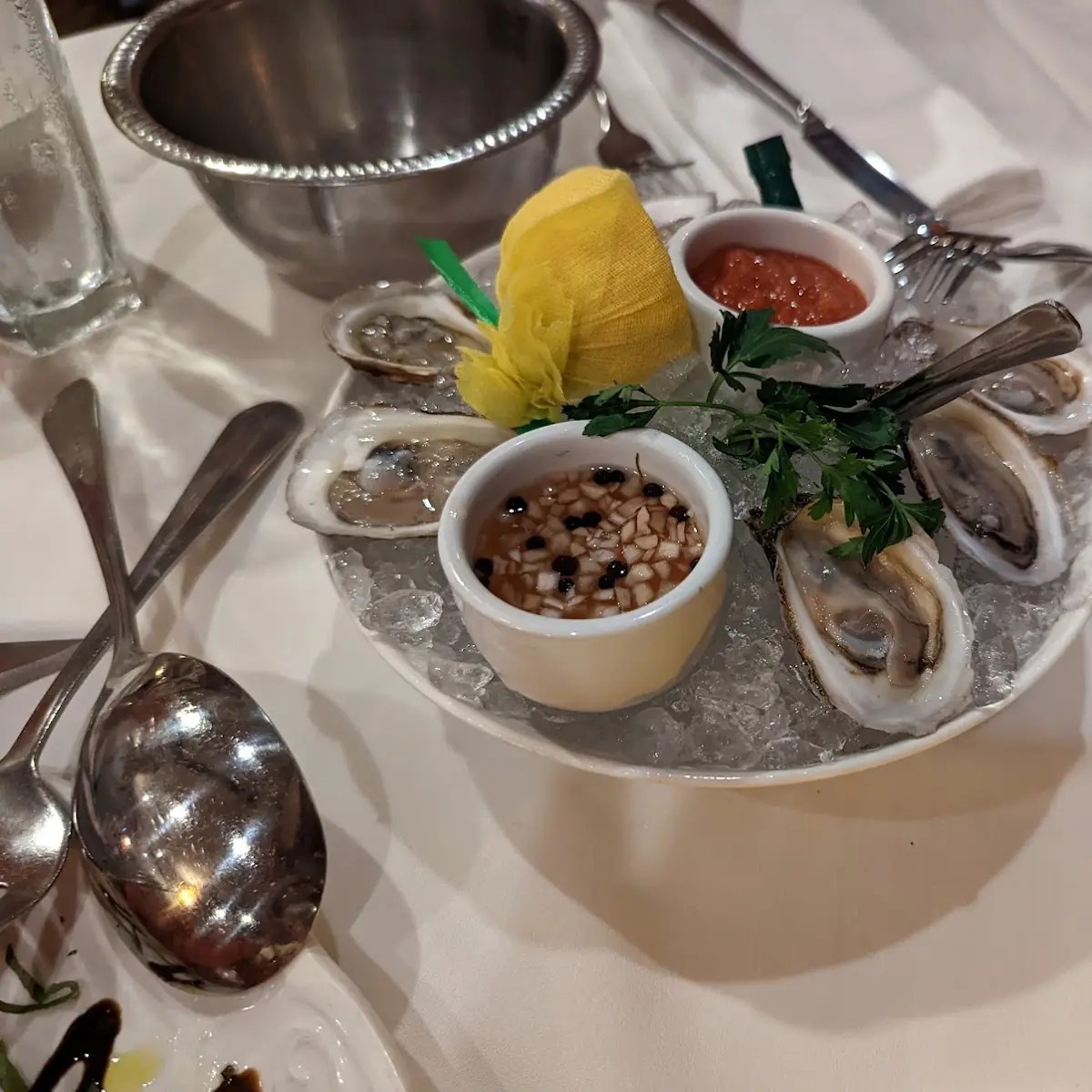 Oysters Rockefeller