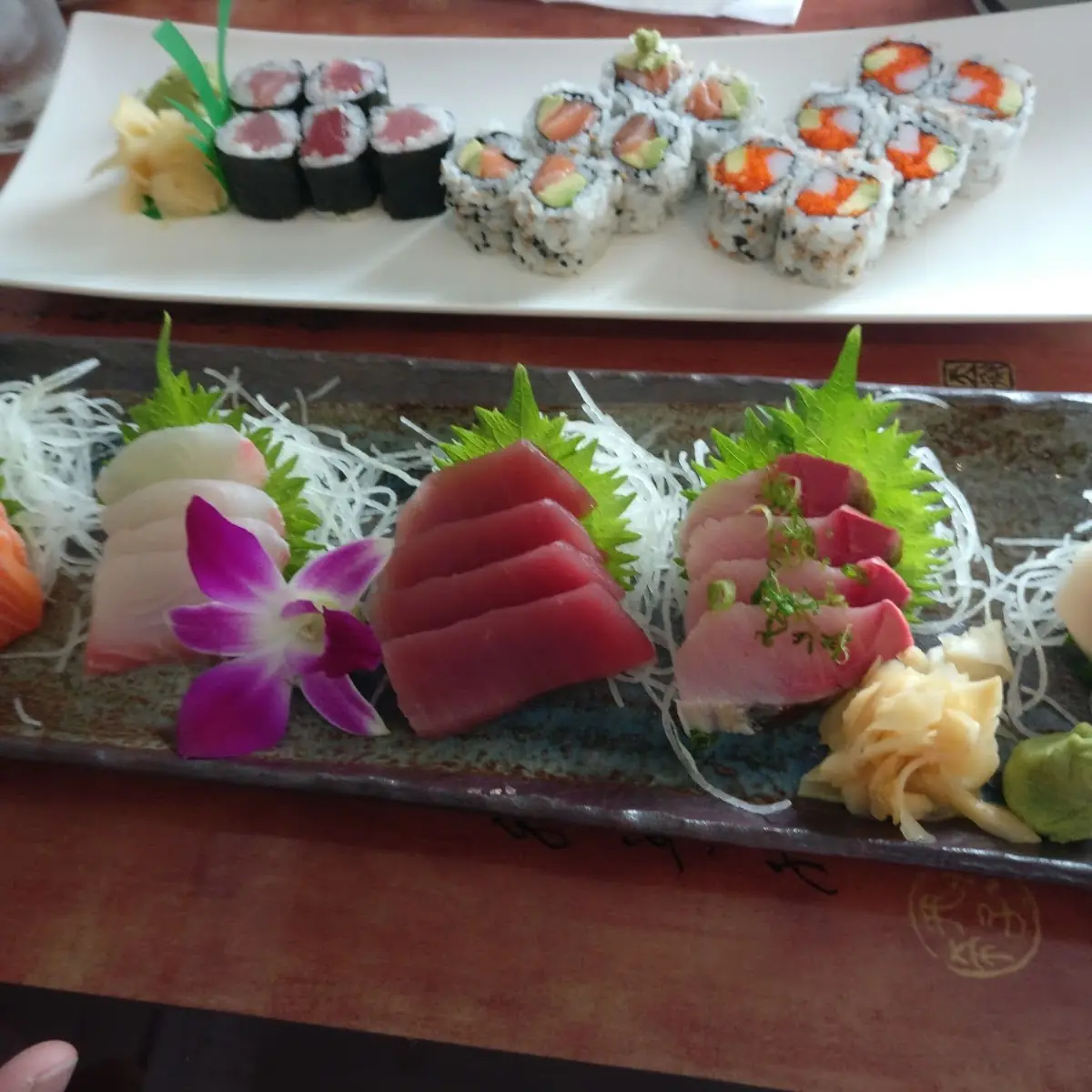 Hamachi Sashimi Sampler