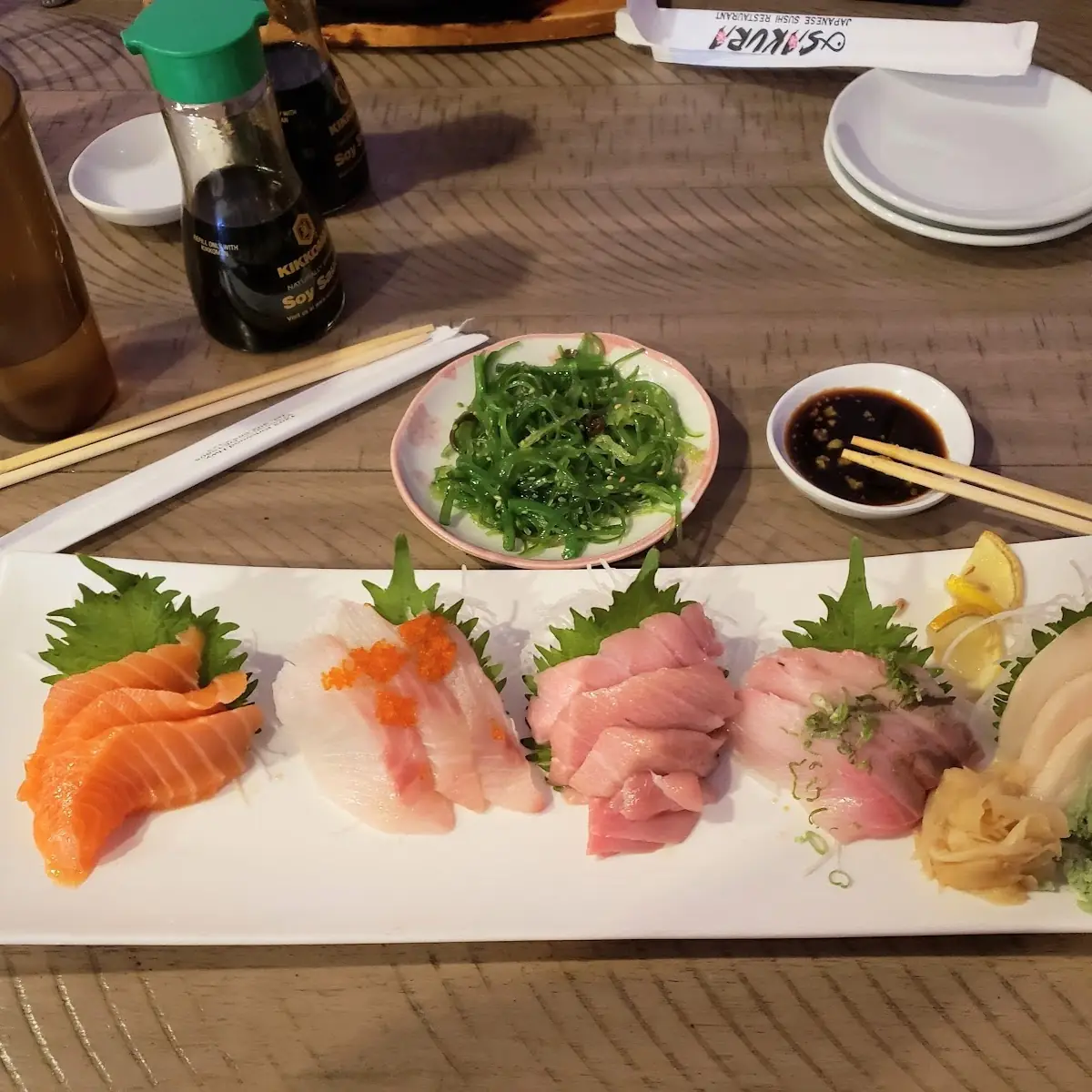 Sashimi Lunch Combination