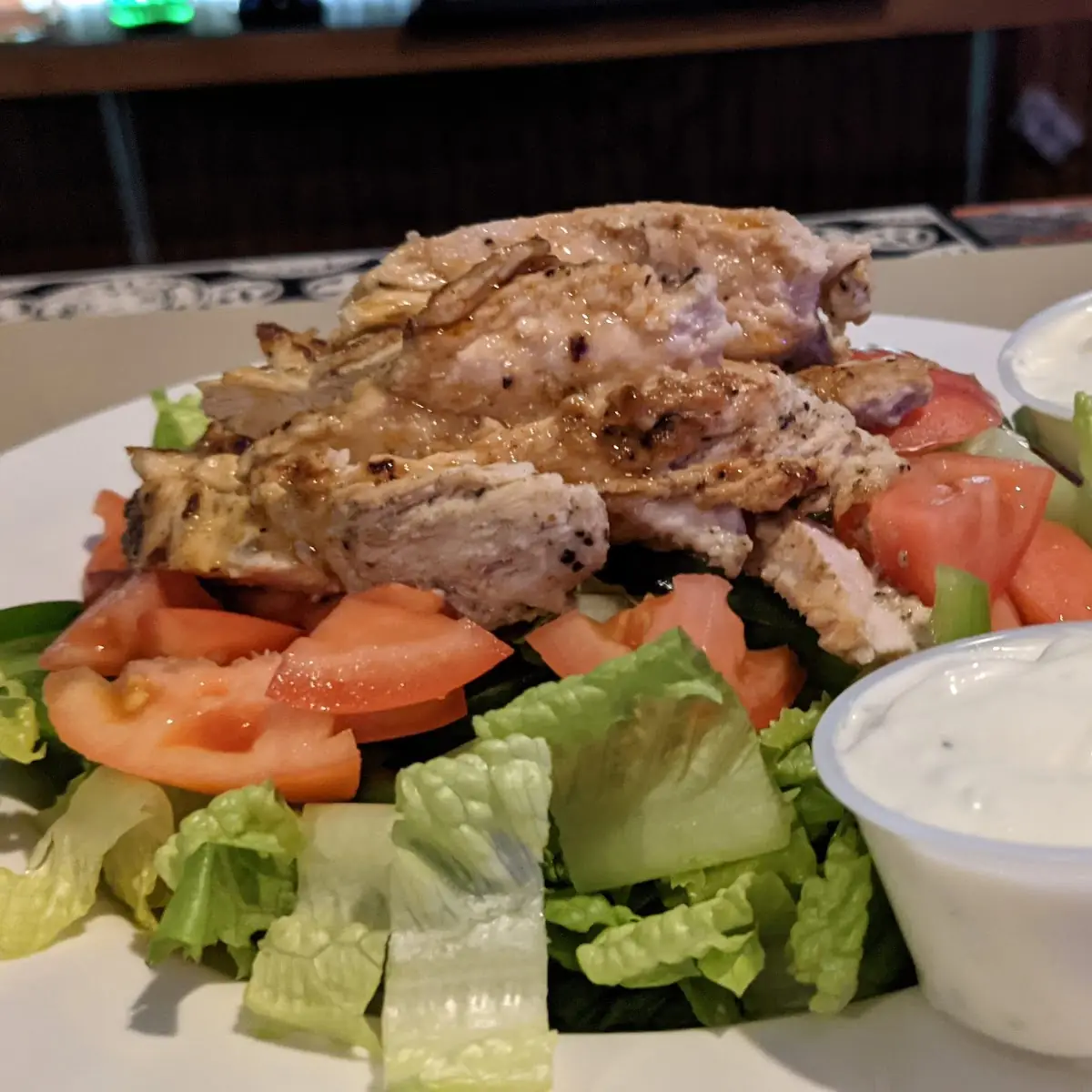 Salad with Grilled Chicken