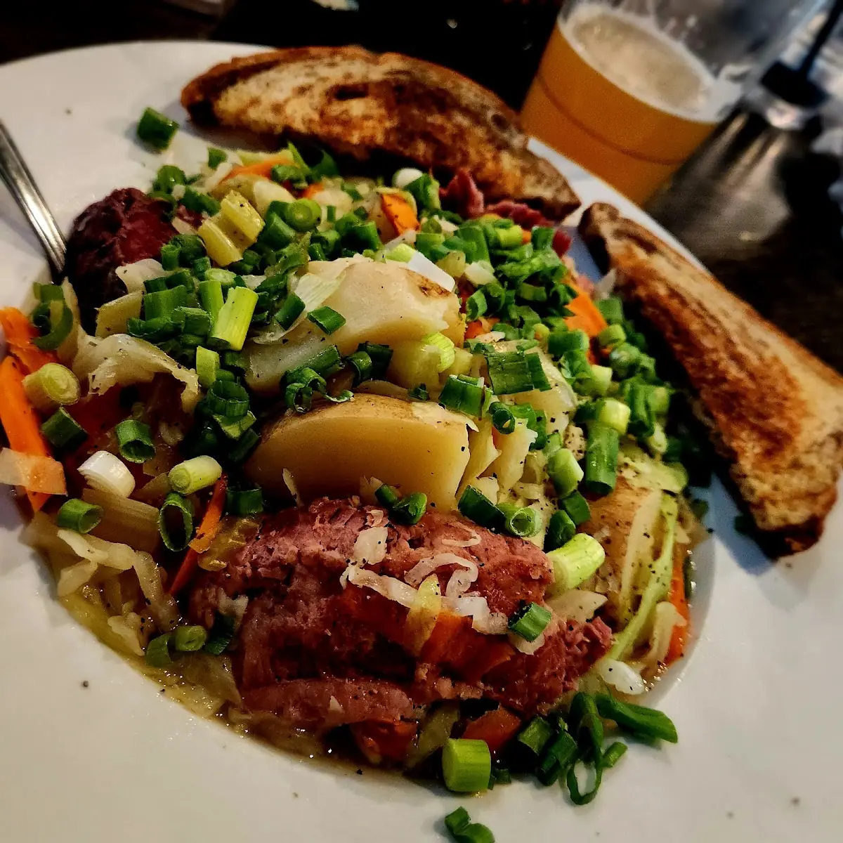 Corned Beef & Cabbage
