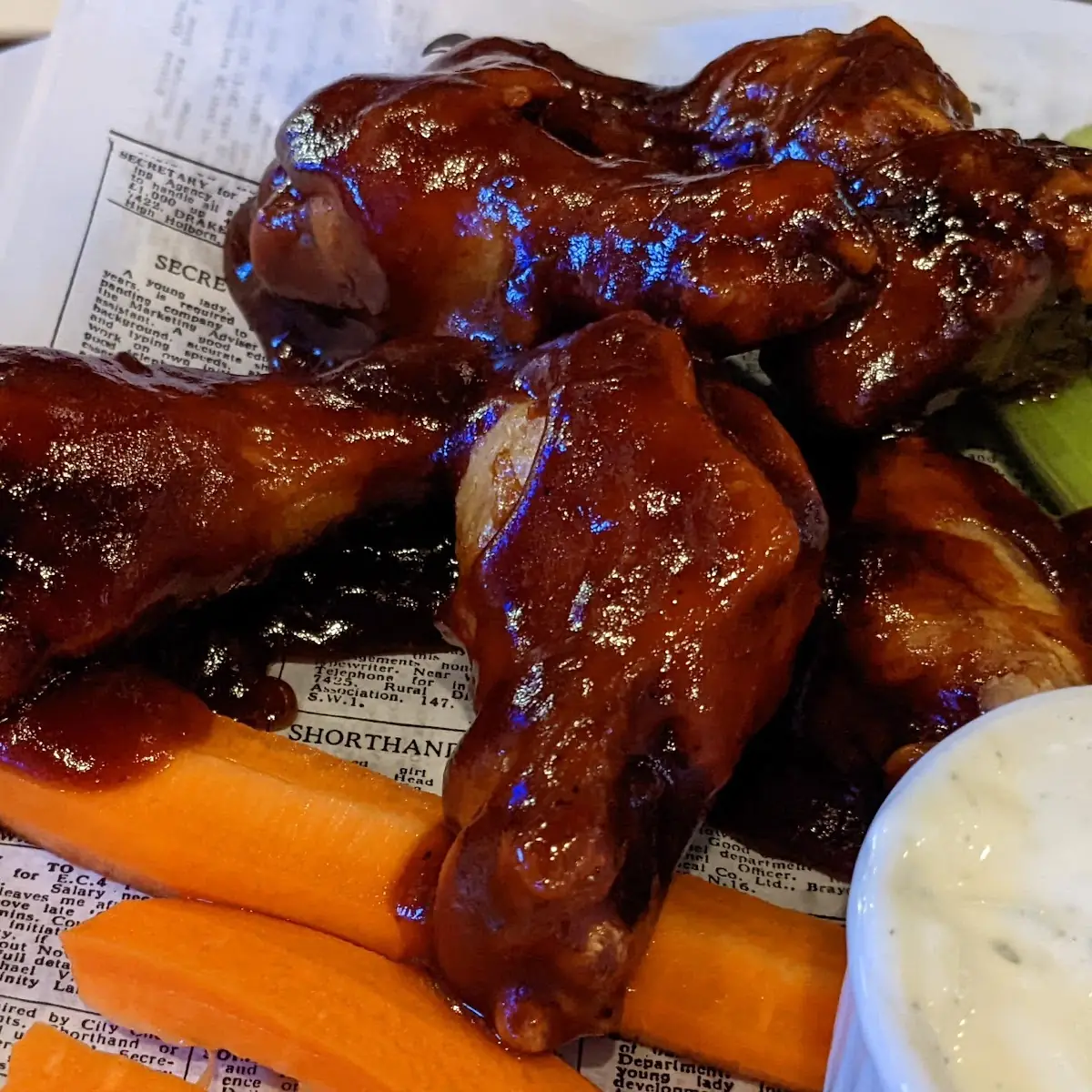 Half Dozen Tossed Wings