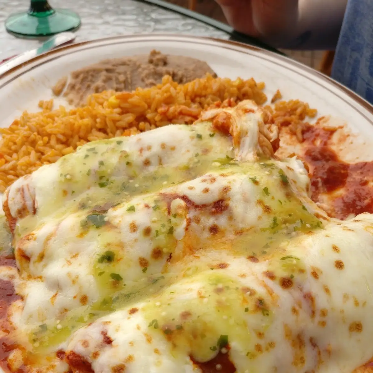 Enchiladas Verdes