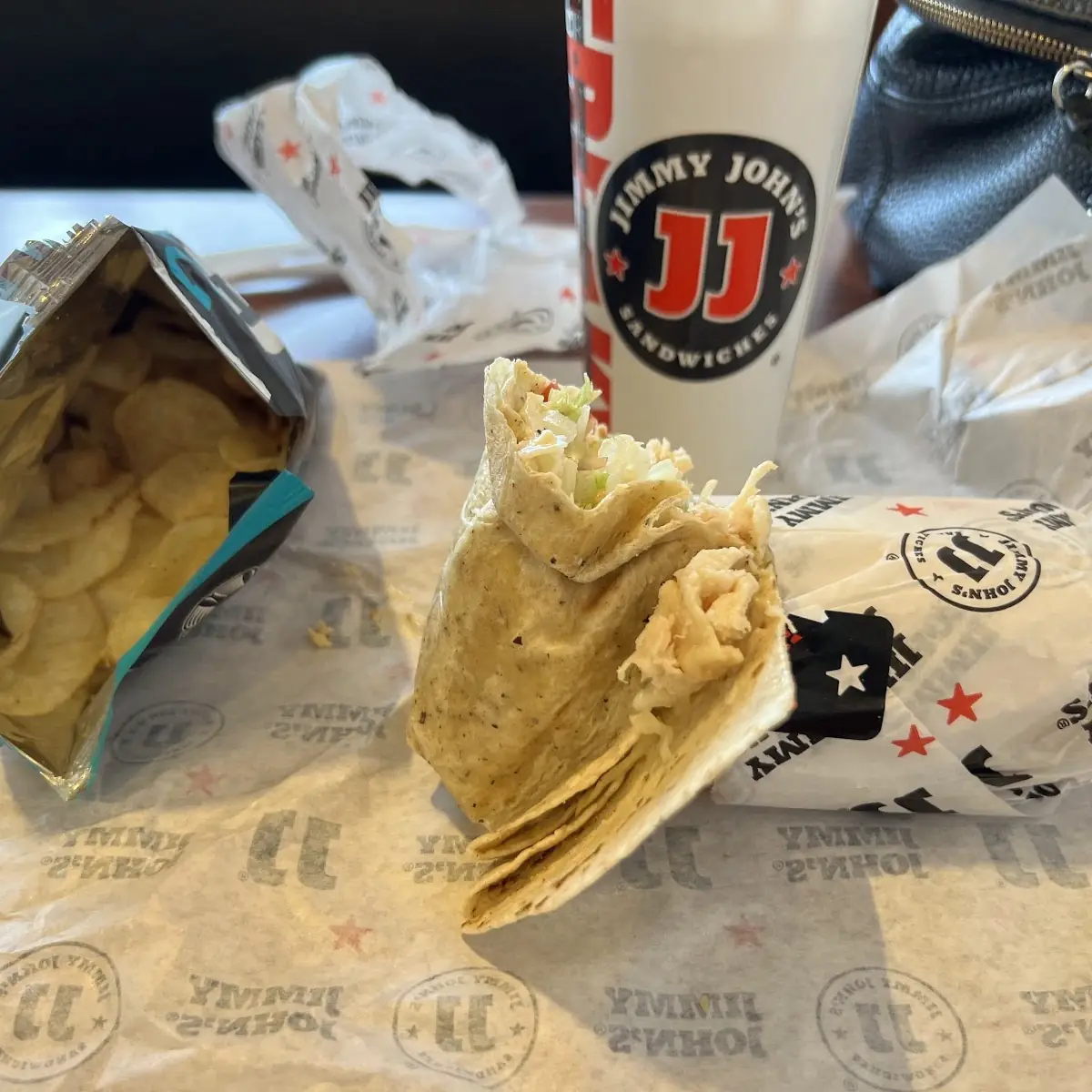 Caesar Chicken Wrap Meal