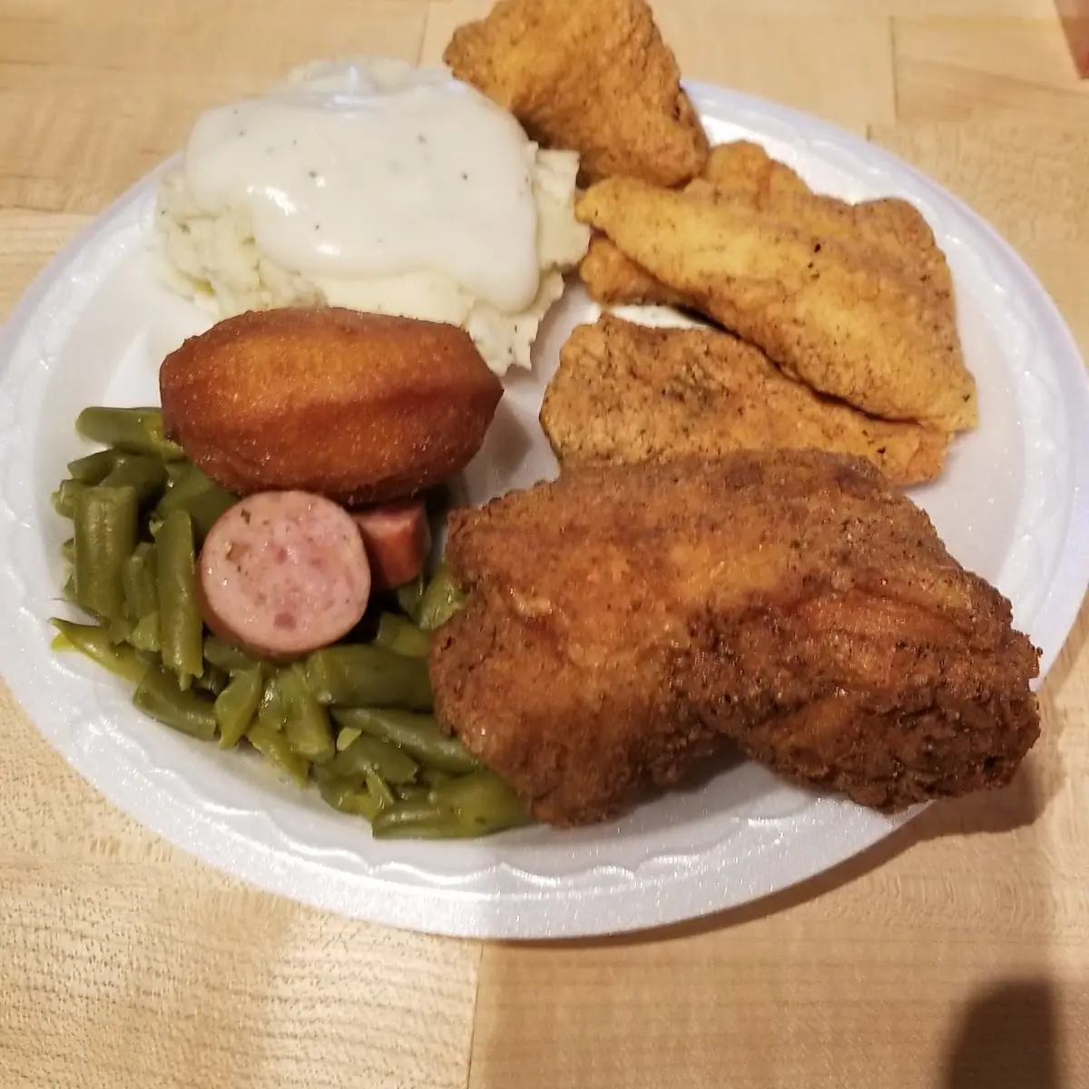Fried Chicken and Fish