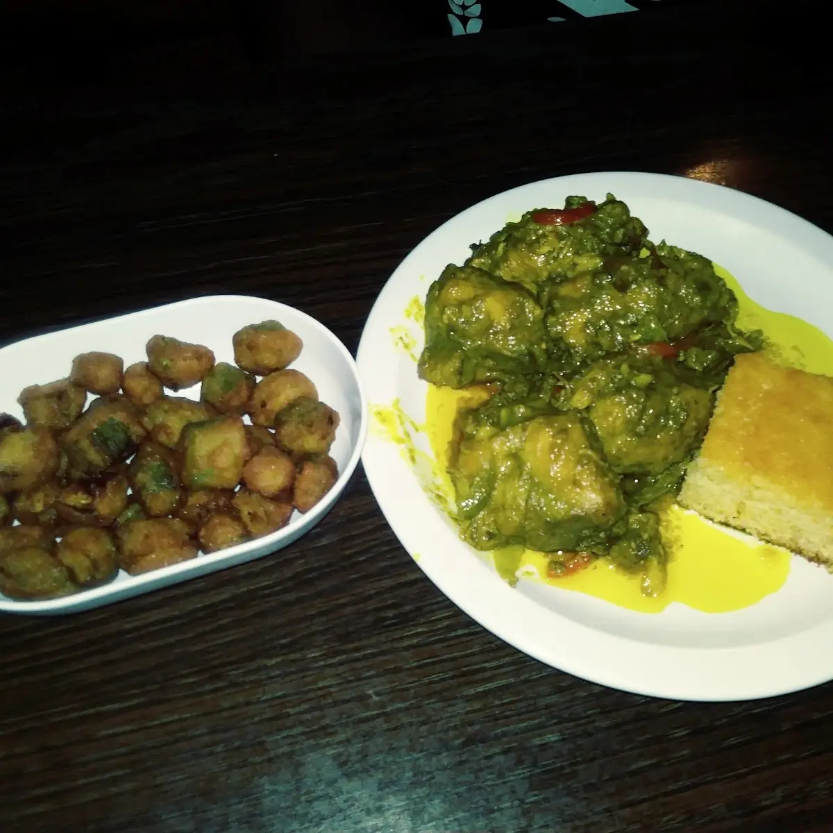 Curry Chicken and Okra