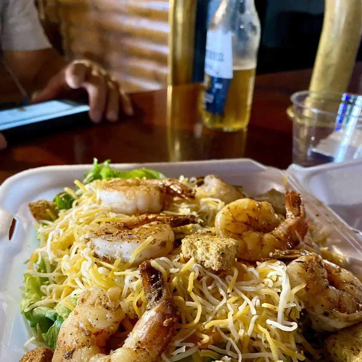 Grilled or Fried Shrimp Salad