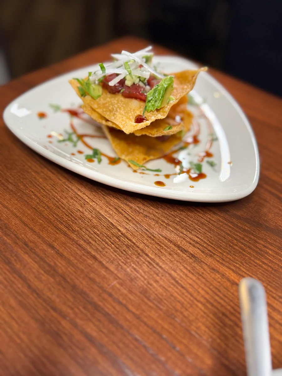 Ahi Tuna Wontons