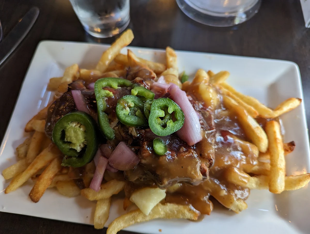 BBQ Poutine with Pulled Pork