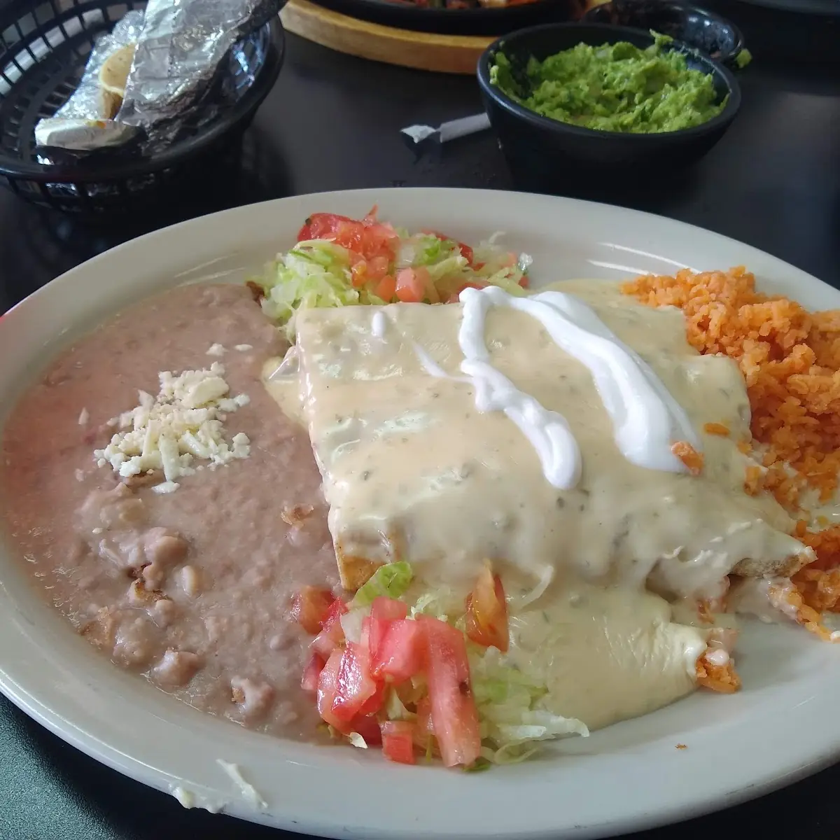 Enchilada Plate