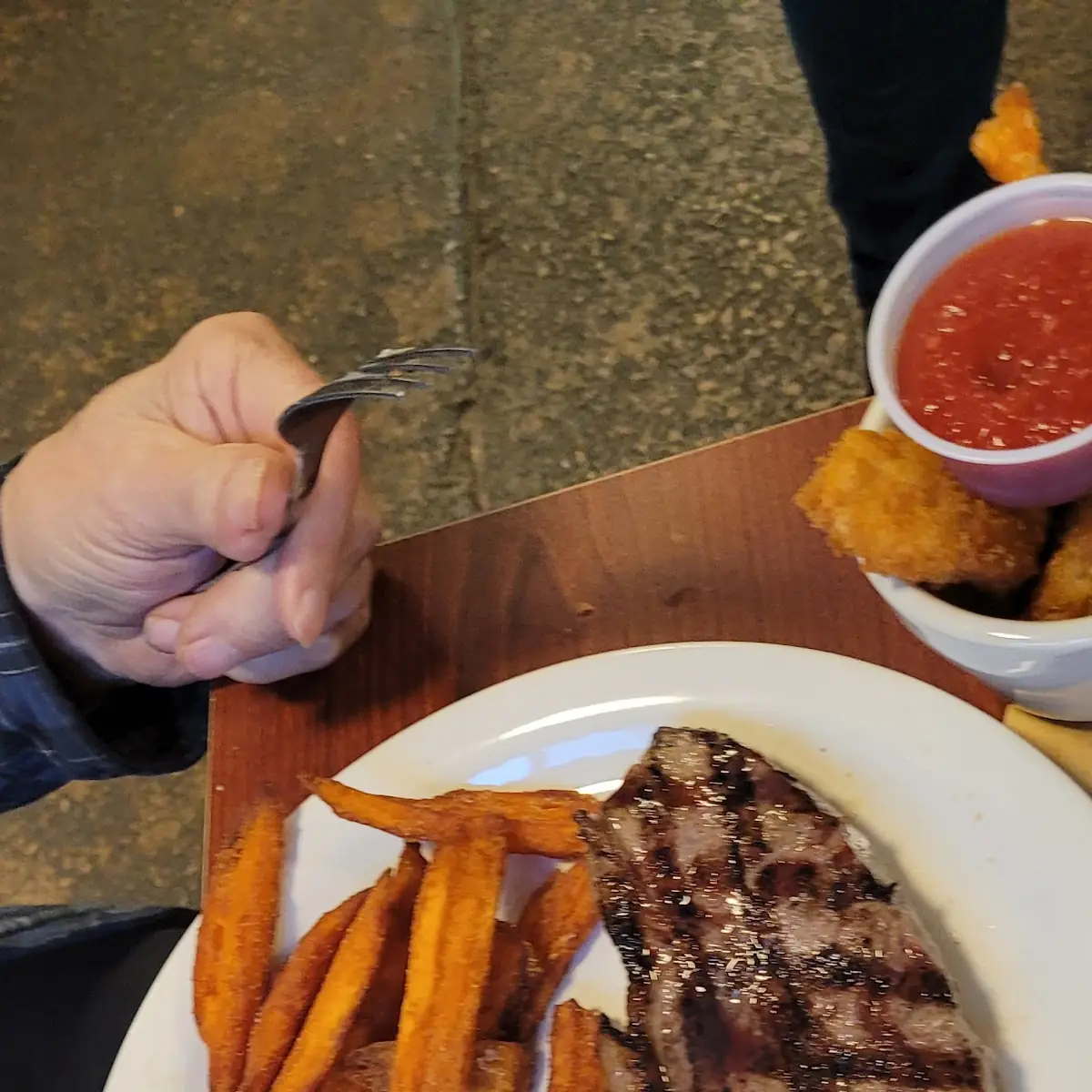 Steak and Shrimp