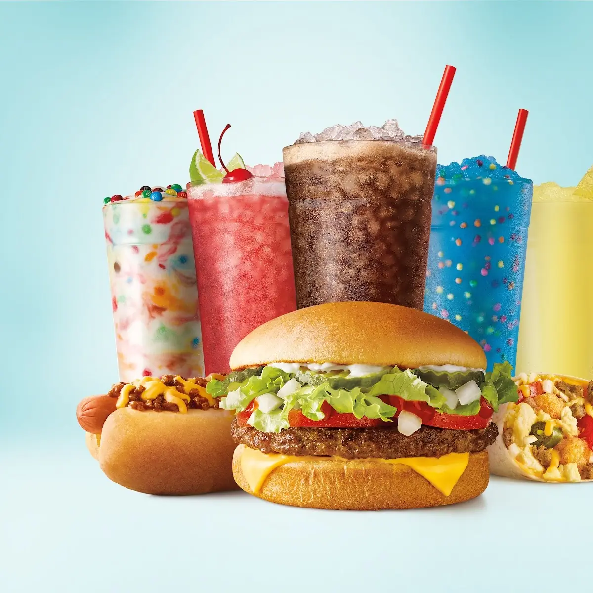 Slush Hamburger Coney Dog