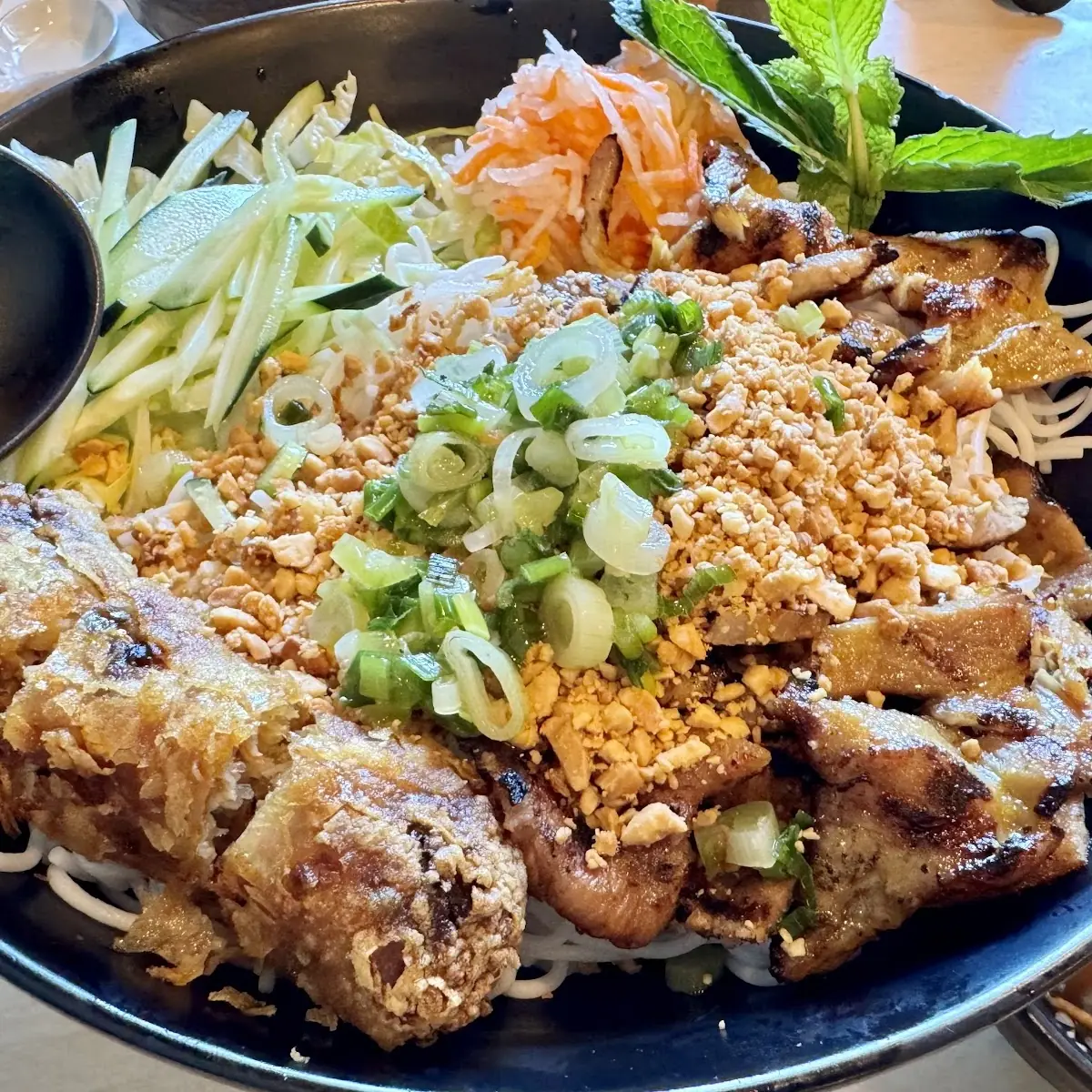 Egg Roll Vermicelli Bowl