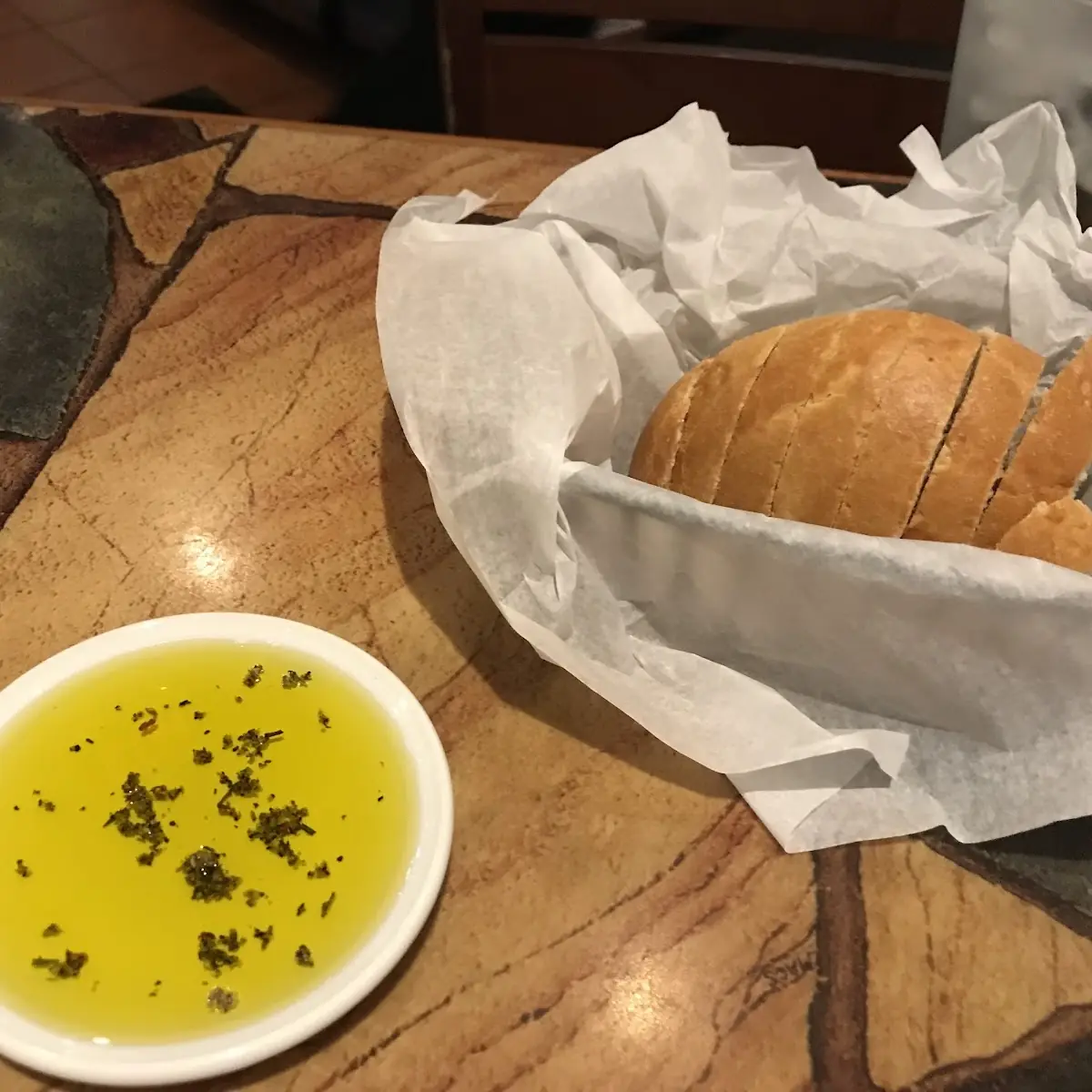 New Bread and Dipping Sauce Trio
