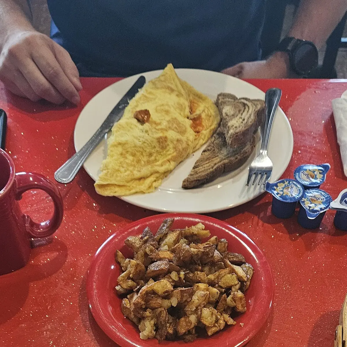 Buffalo Chicken Omelette