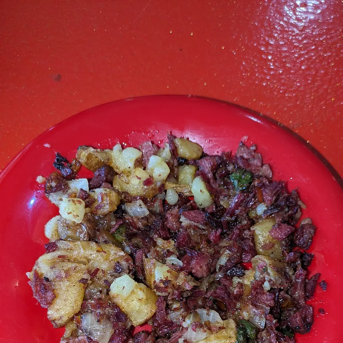 Corned Beef Hash and Home Fries
