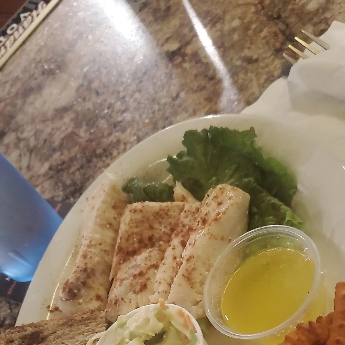 Poor Man's Broiled Haddock