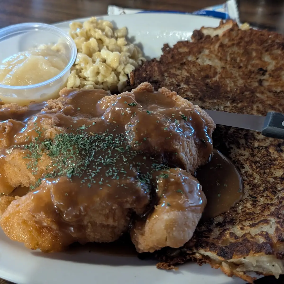 Togo Schnitzel Thanksgiving Dinner