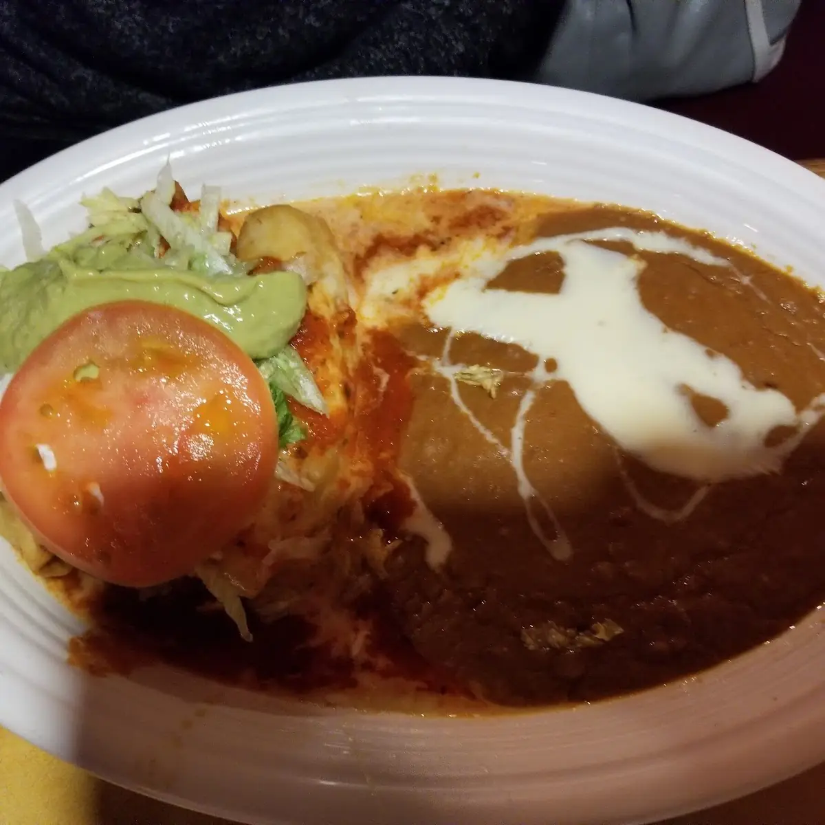 Refried Beans and Rice
