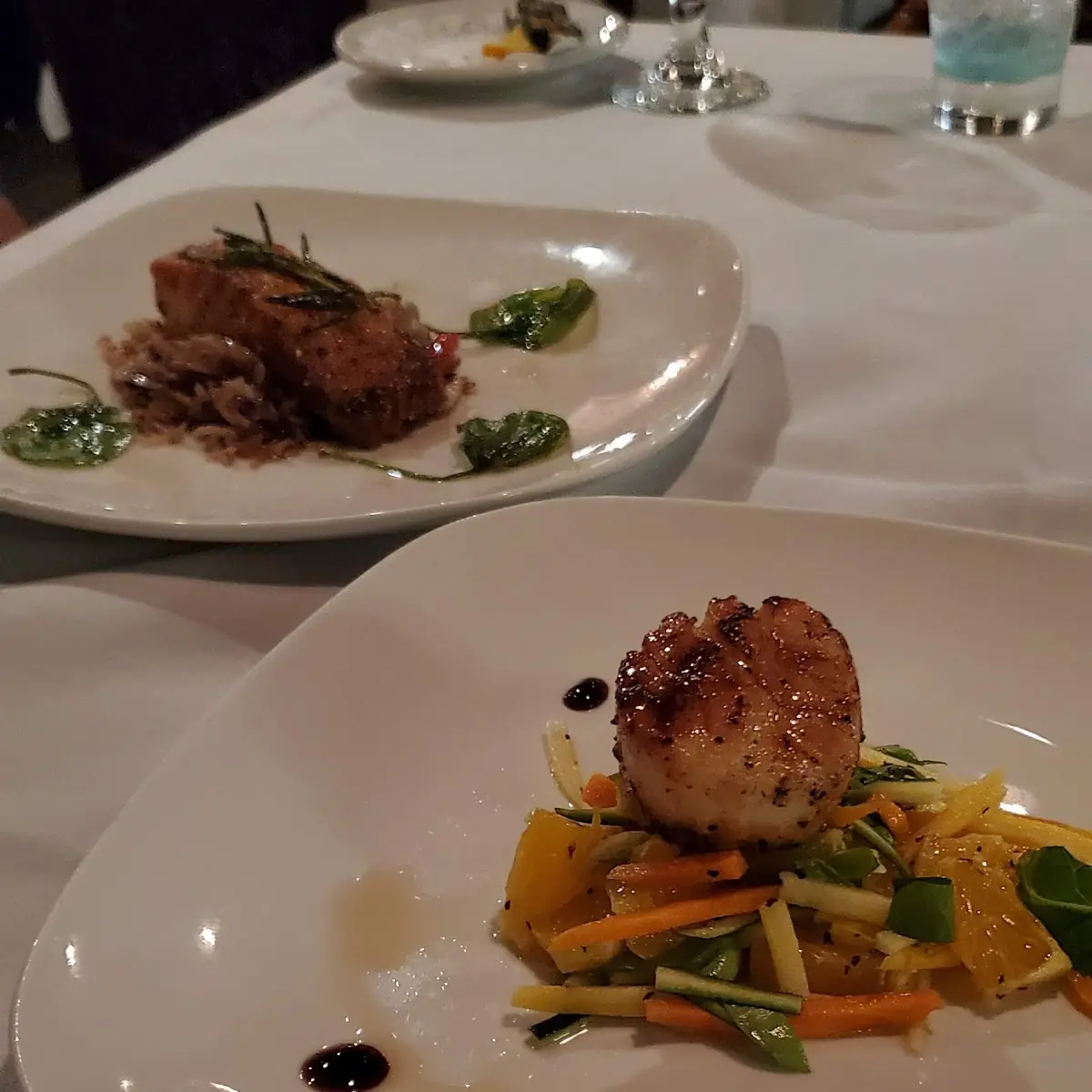 Scallops with Mixed Vegetables
