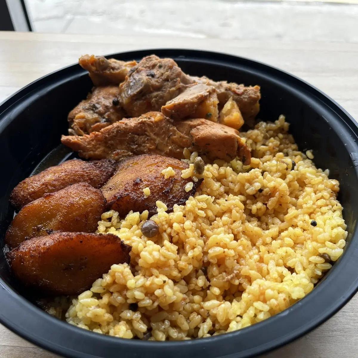 Chicken Plantains