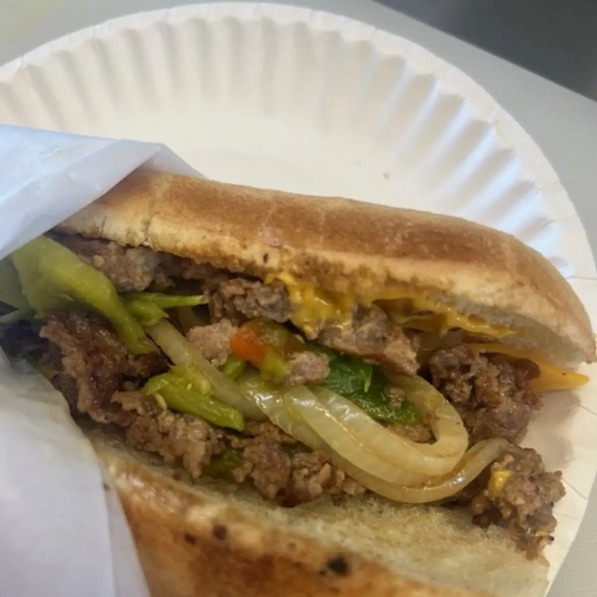 Green Chile Cheesesteak