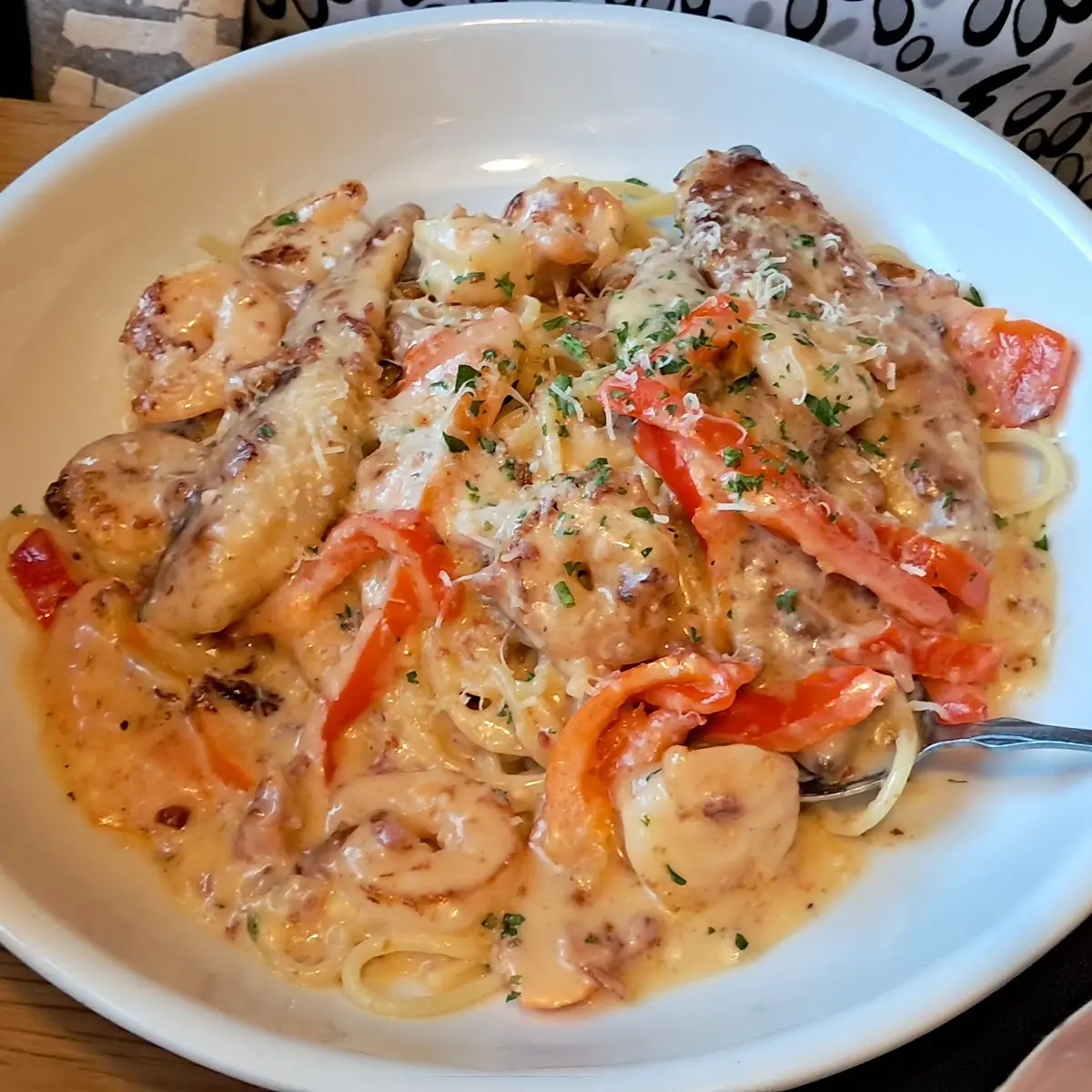 Shrimp Alfredo