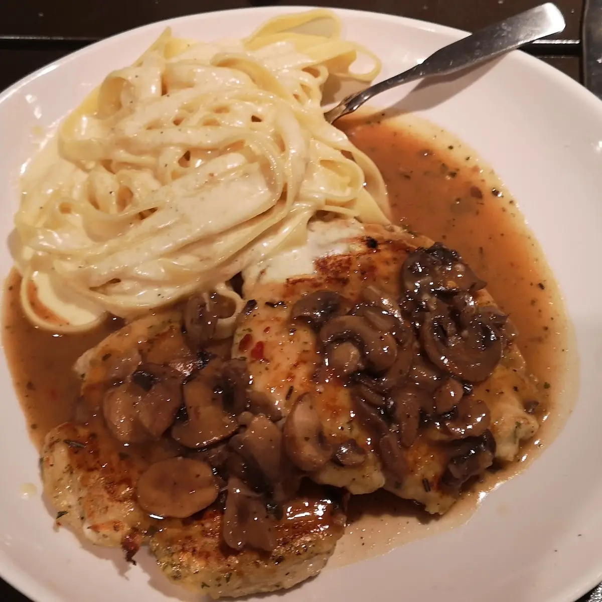 Stuffed Chicken Marsala