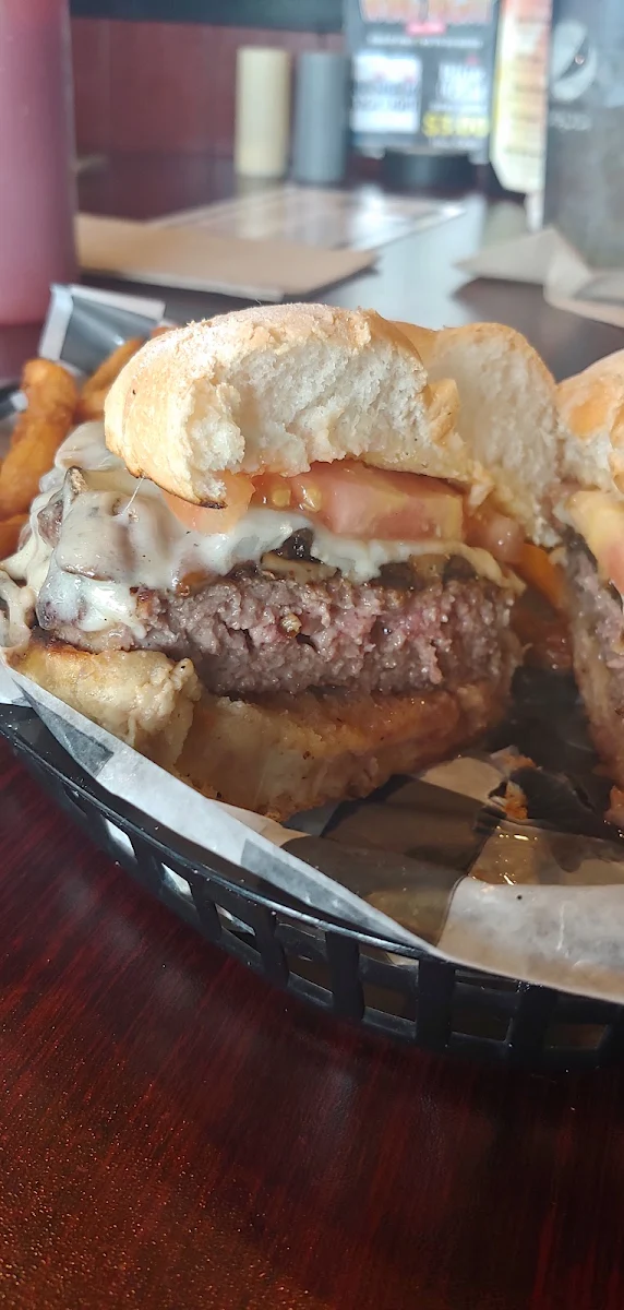 Mushroom Swiss Burger