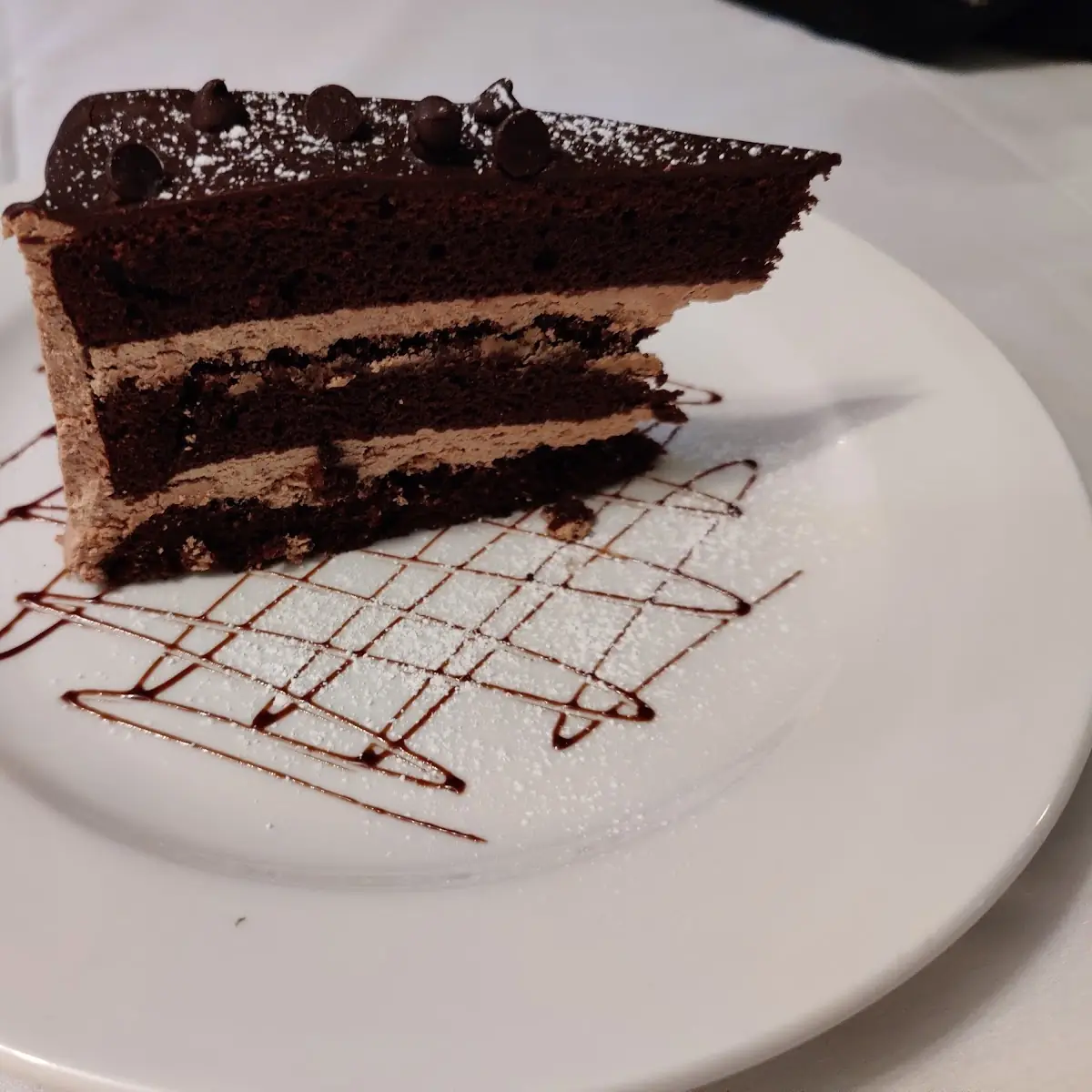 Chocolate Ganache Layer Cake