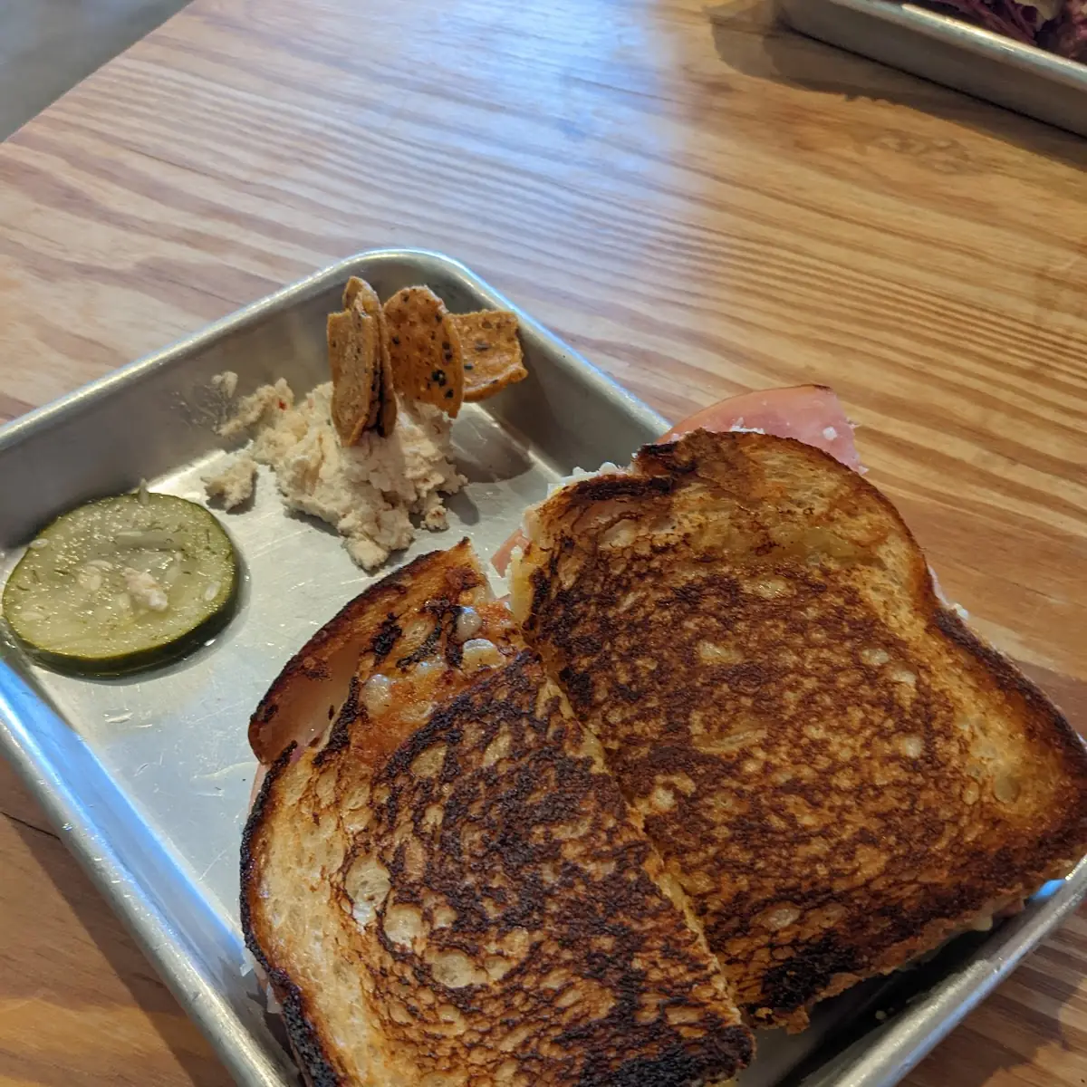 Half Grilled Cheese