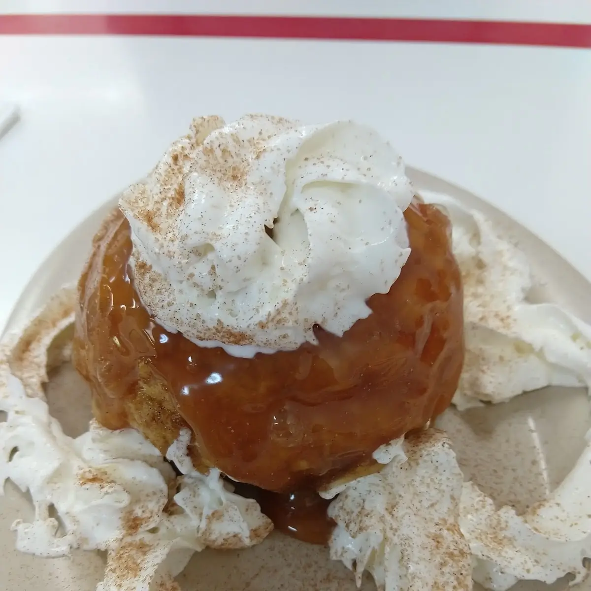 Fried Ice Cream Caramel Drizzle