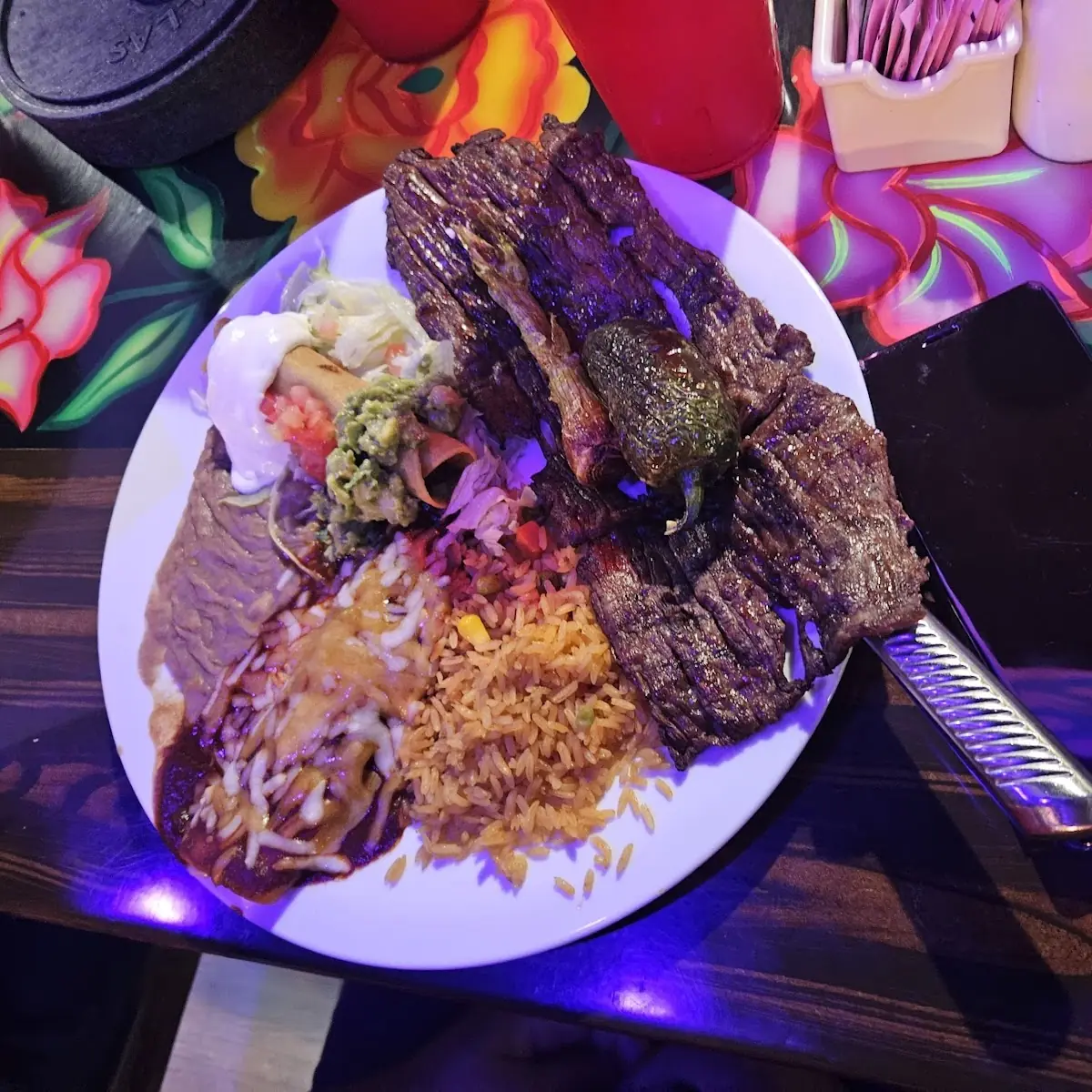 Carne Asada Plate