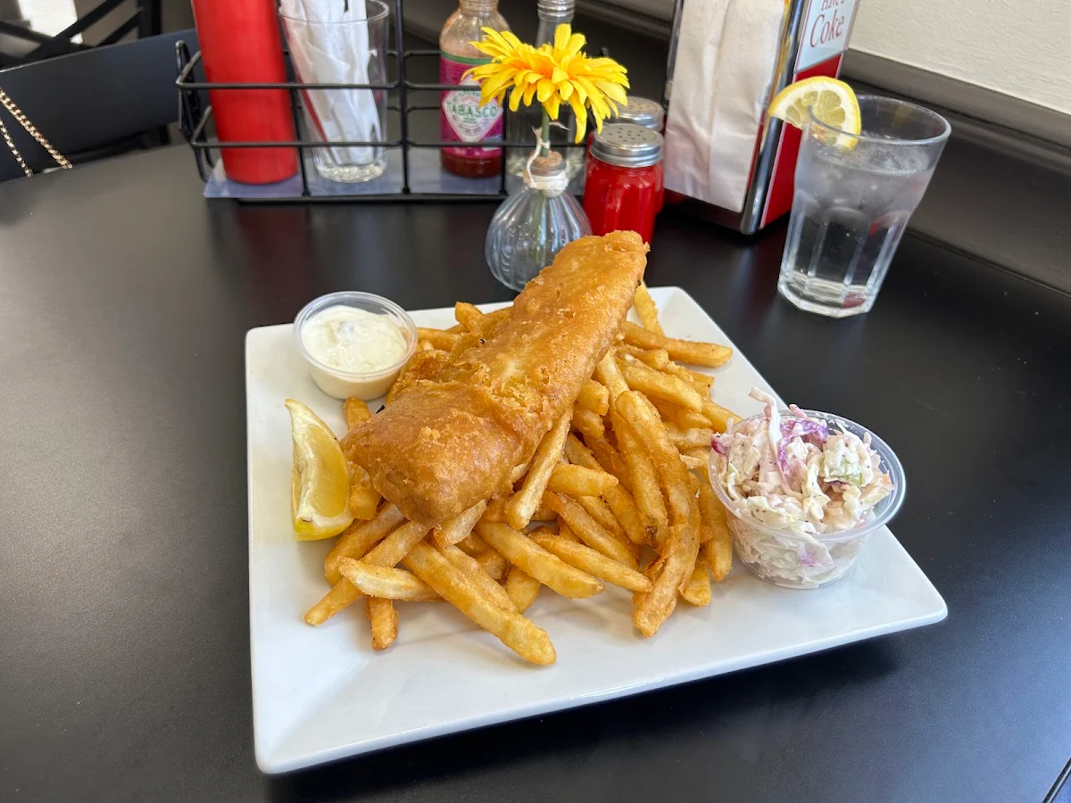 Fish & Chips, Shirley's Diner
