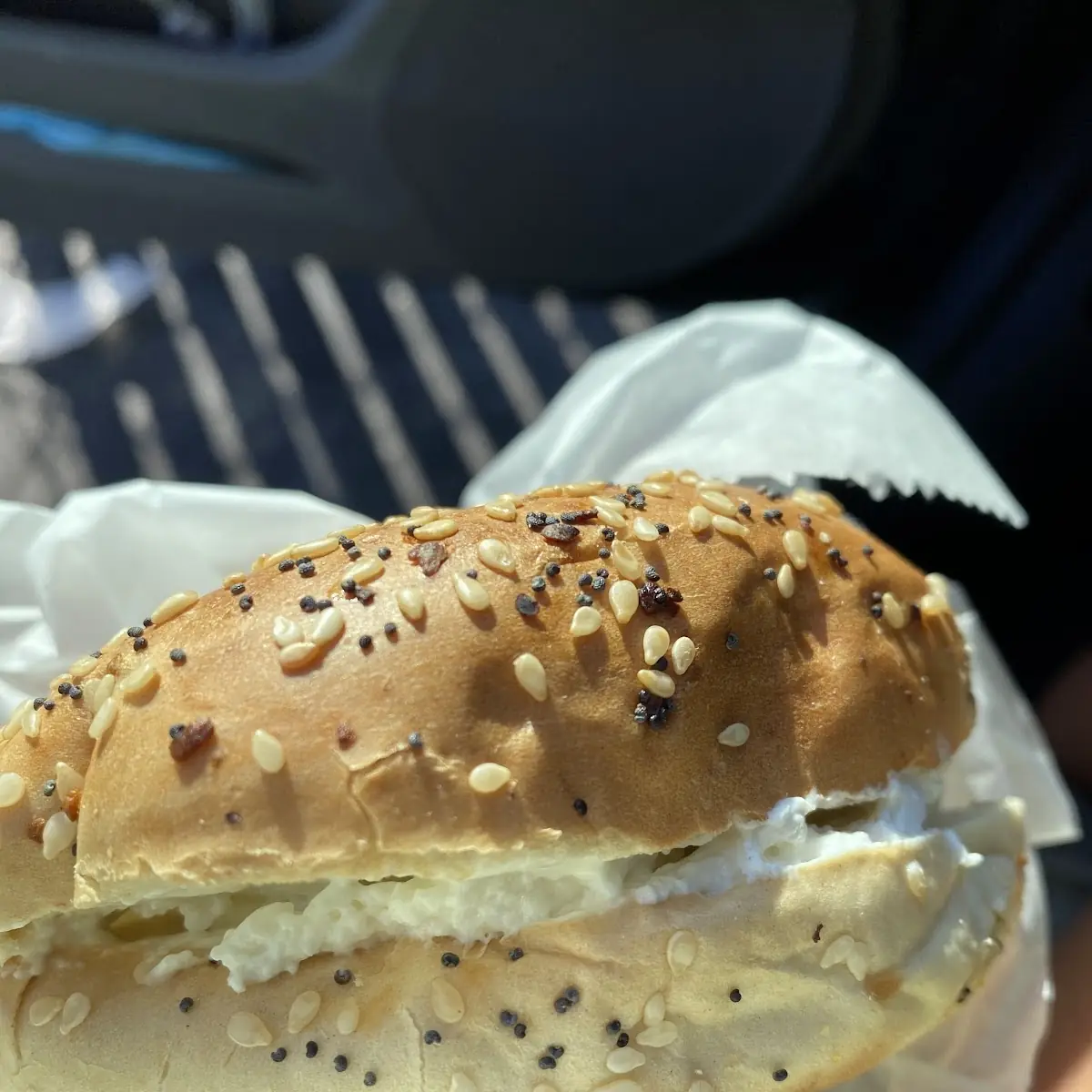 Everything Bagel with Cream Cheese
