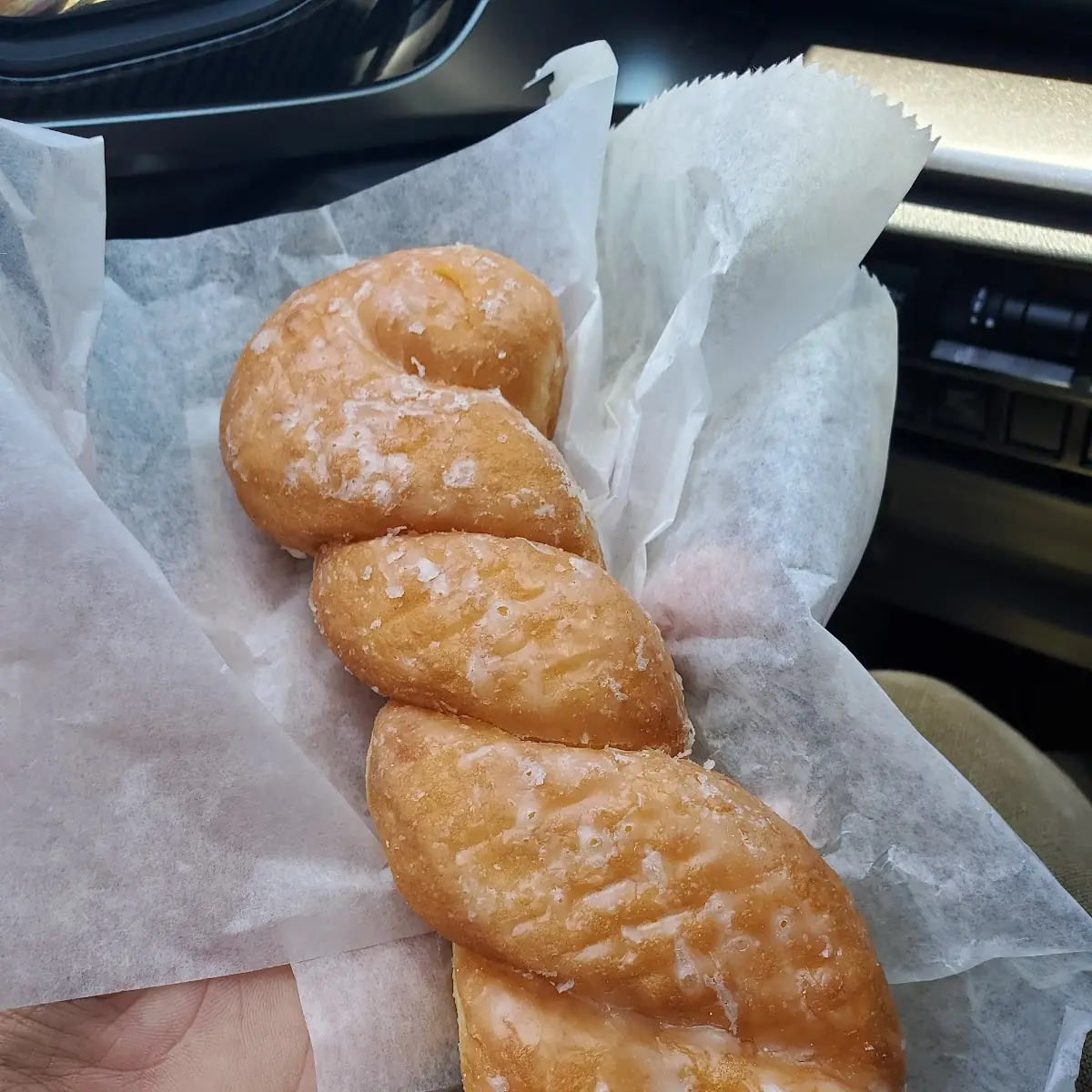 Twist Glazed Donuts