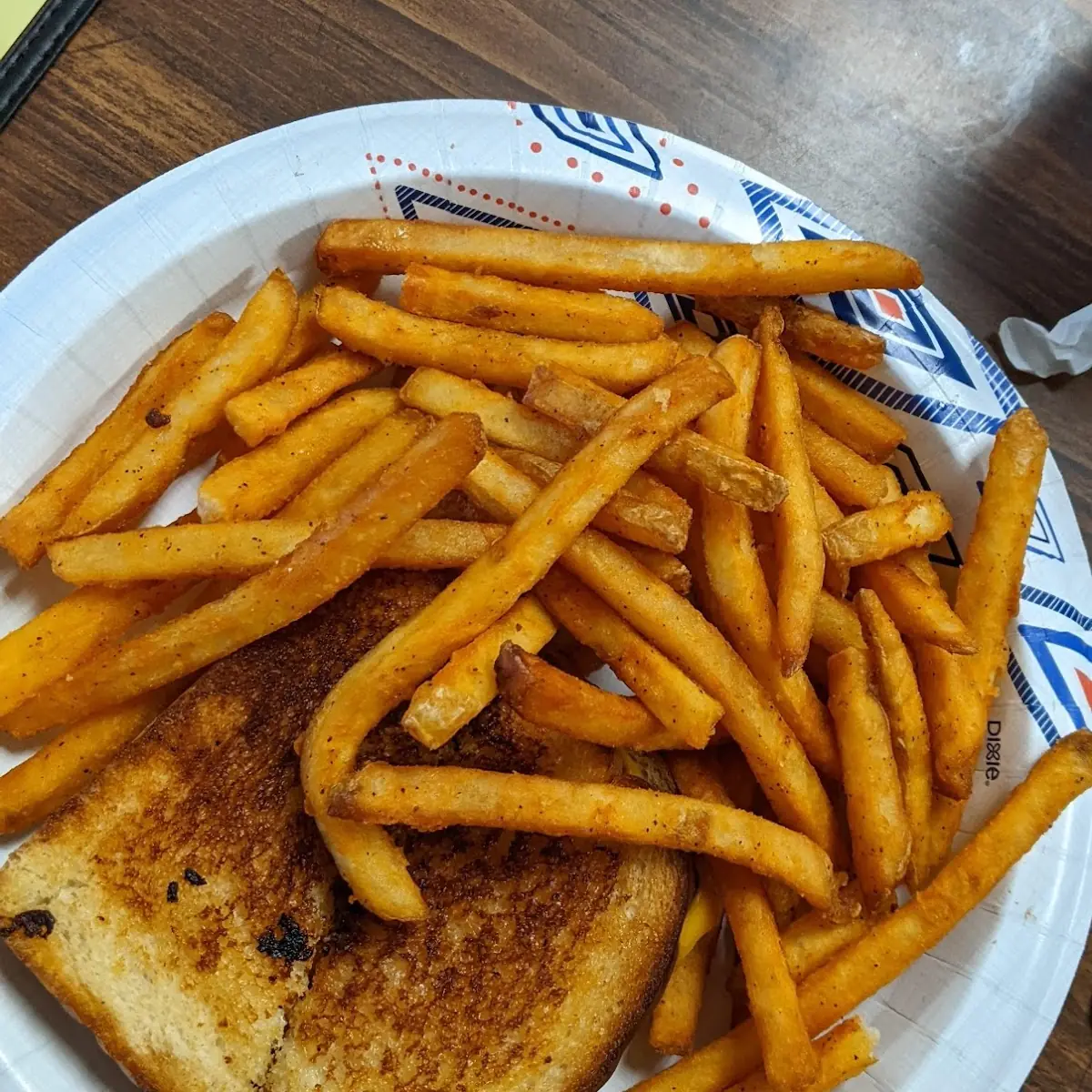 Grilled Cheese with Fries