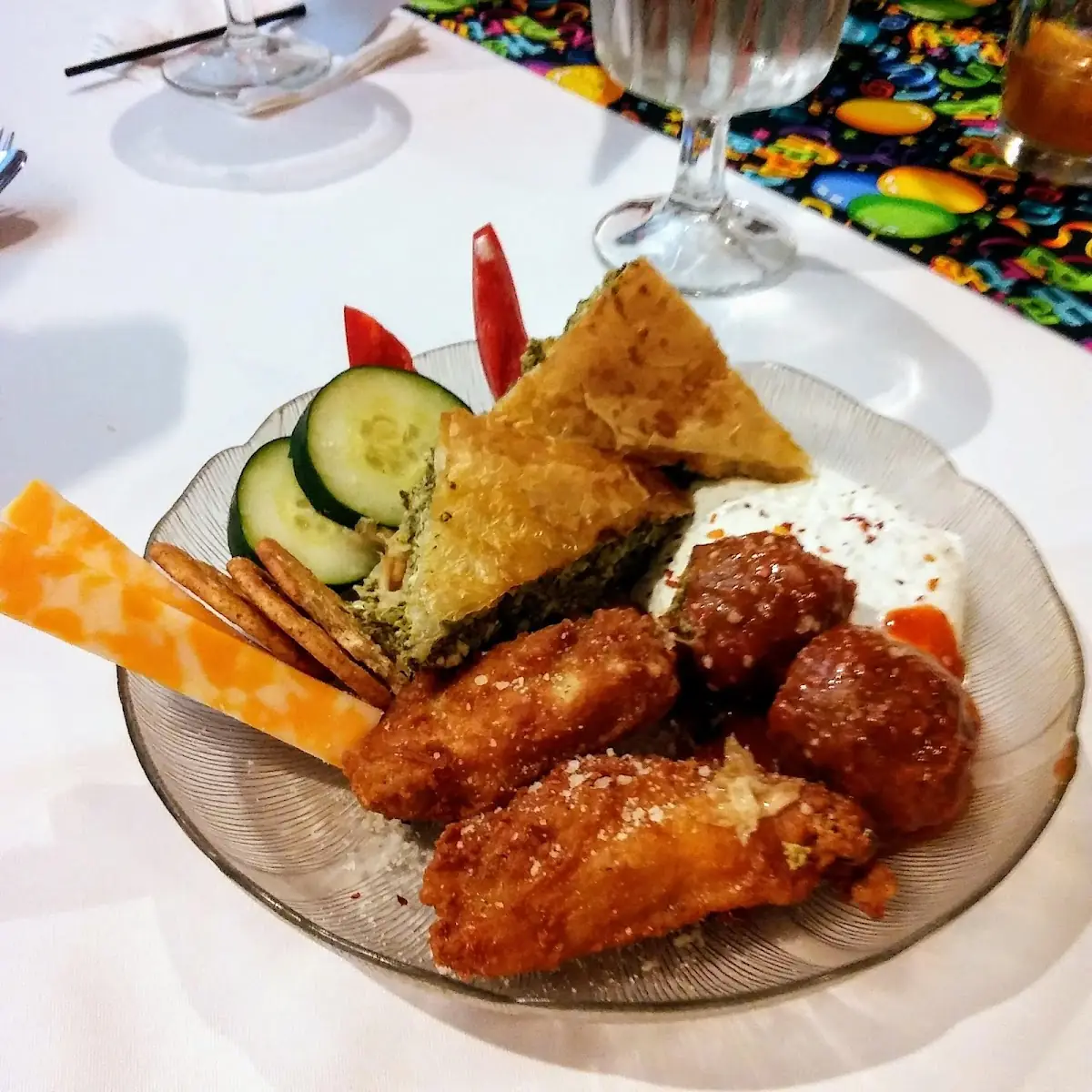 Bday Party Buffet Appetizer Sampler